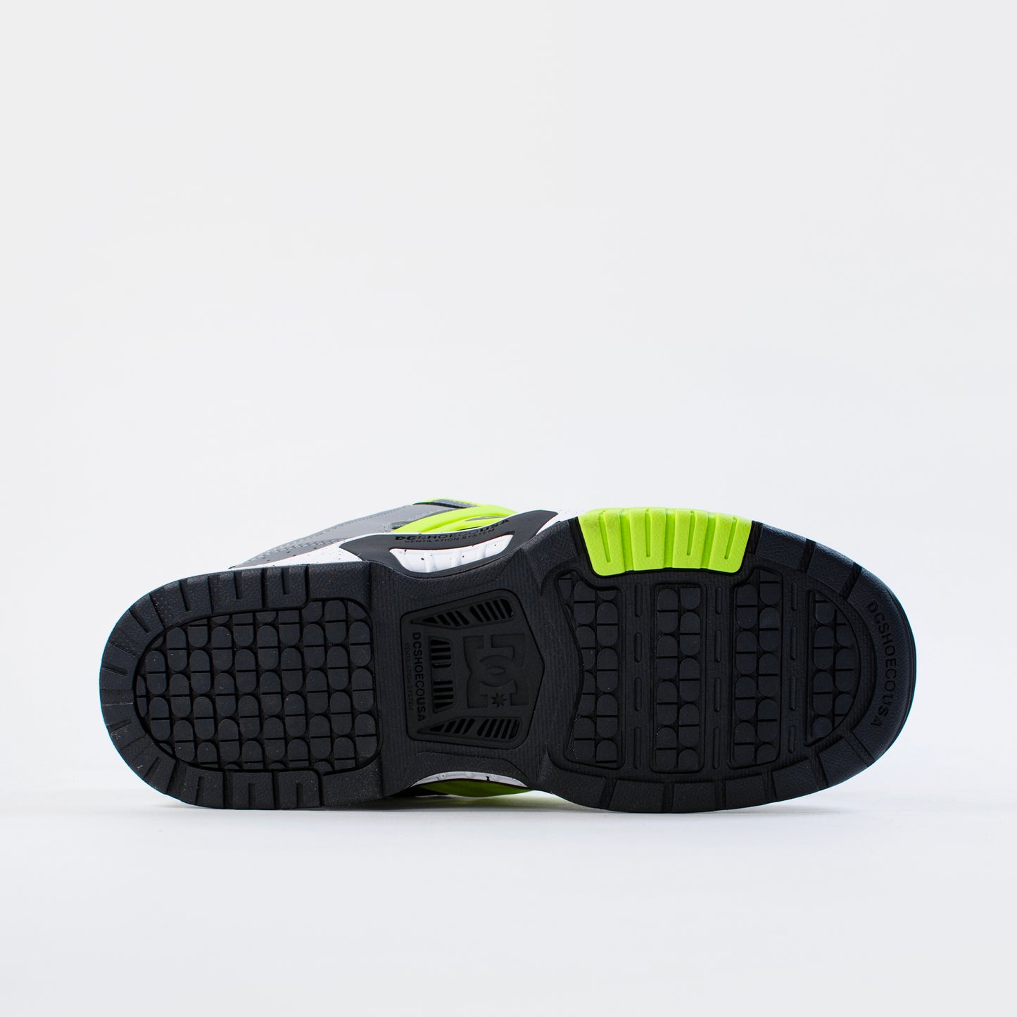 DC AT-2 Shoes - Grey/ Black/ Lime
