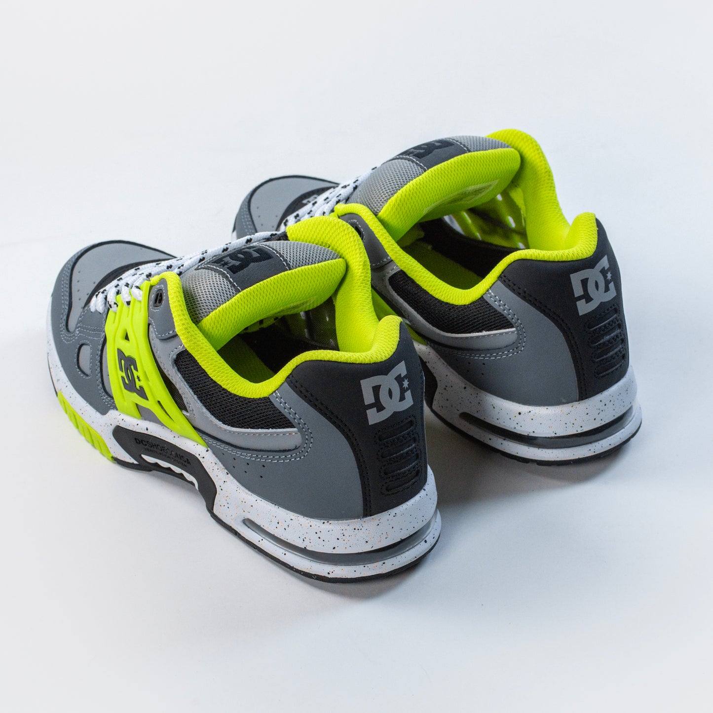 DC AT-2 Shoes - Grey/ Black/ Lime