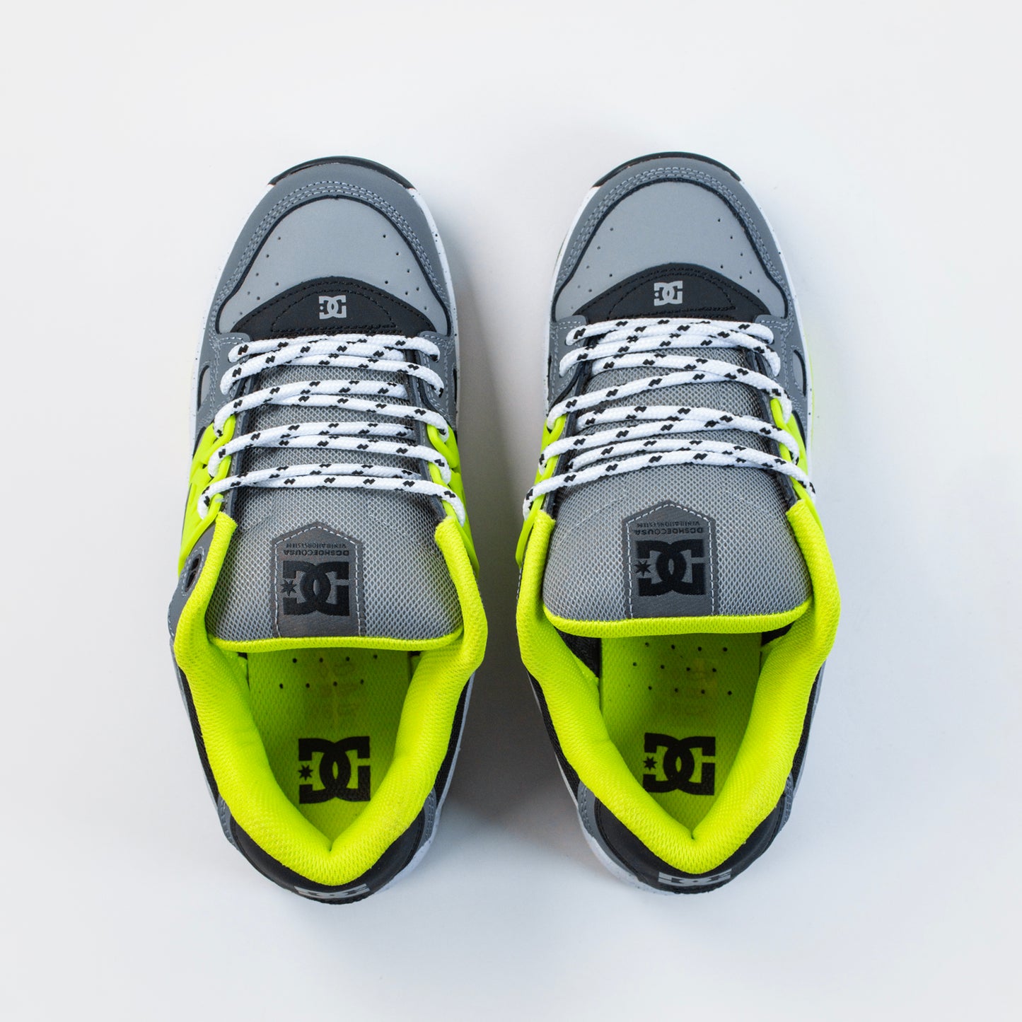 DC AT-2 Shoes - Grey/ Black/ Lime