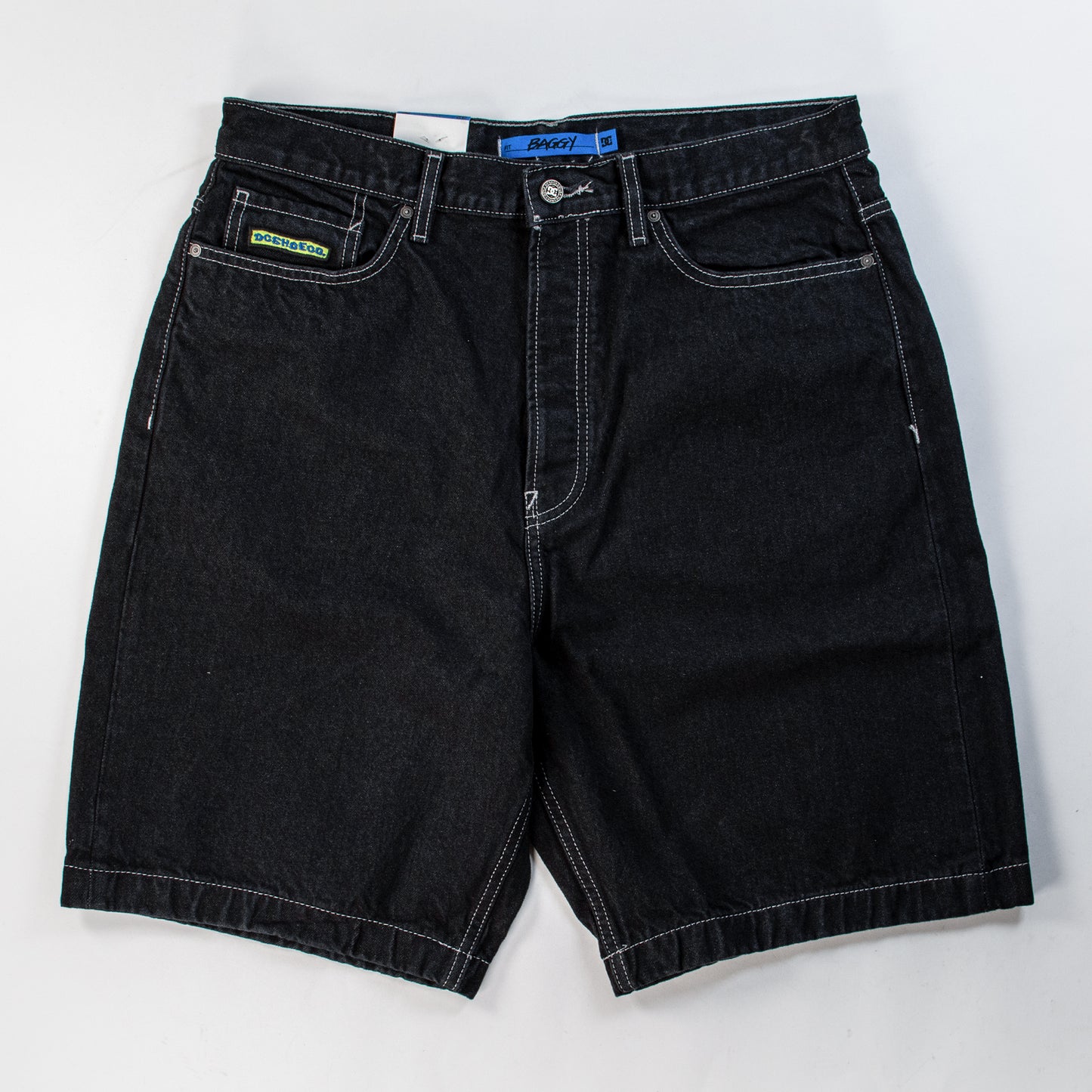 DC Baggy Denim Shorts - Black Tint
