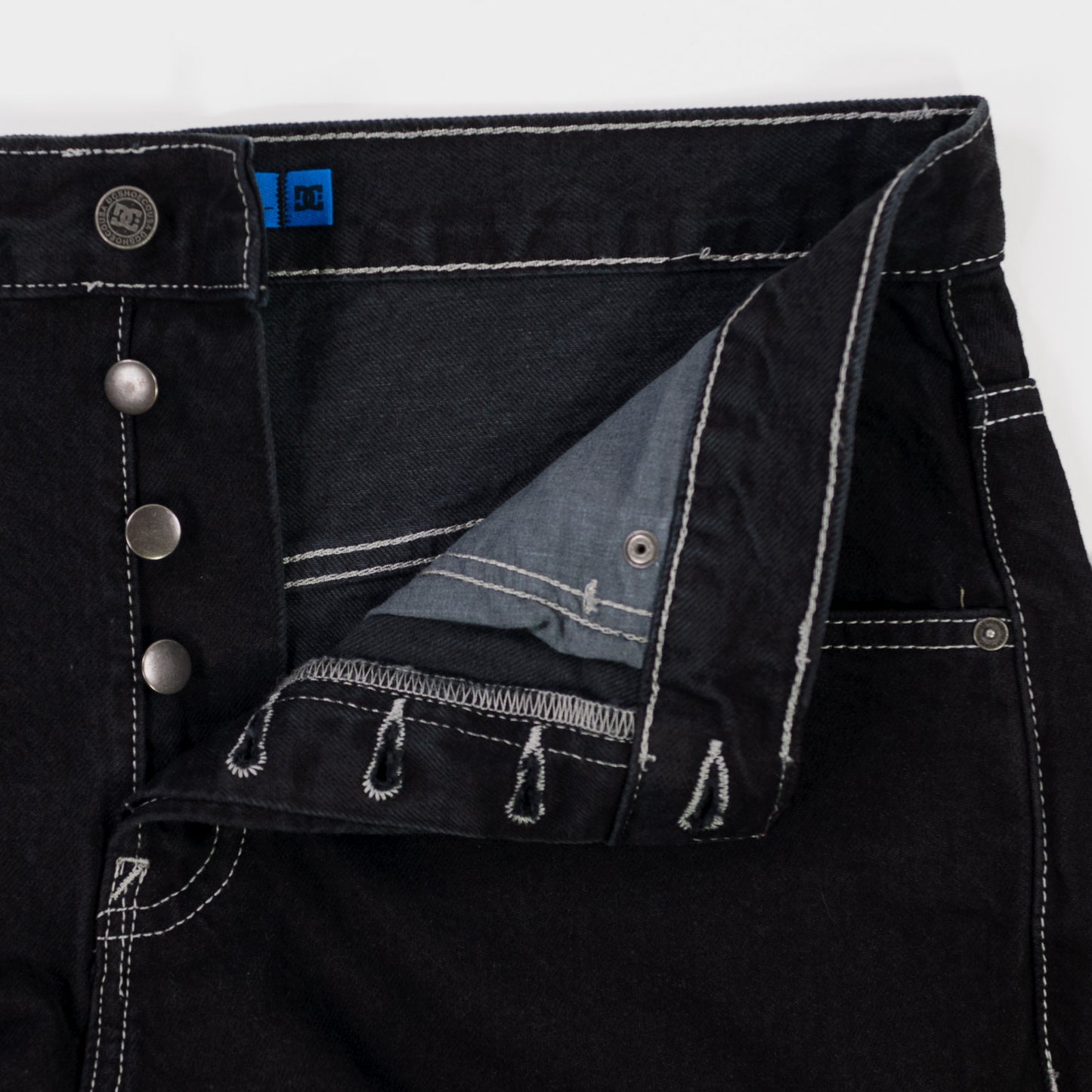 DC Baggy Denim Worker Pant - Black Tint - Prime Delux Store