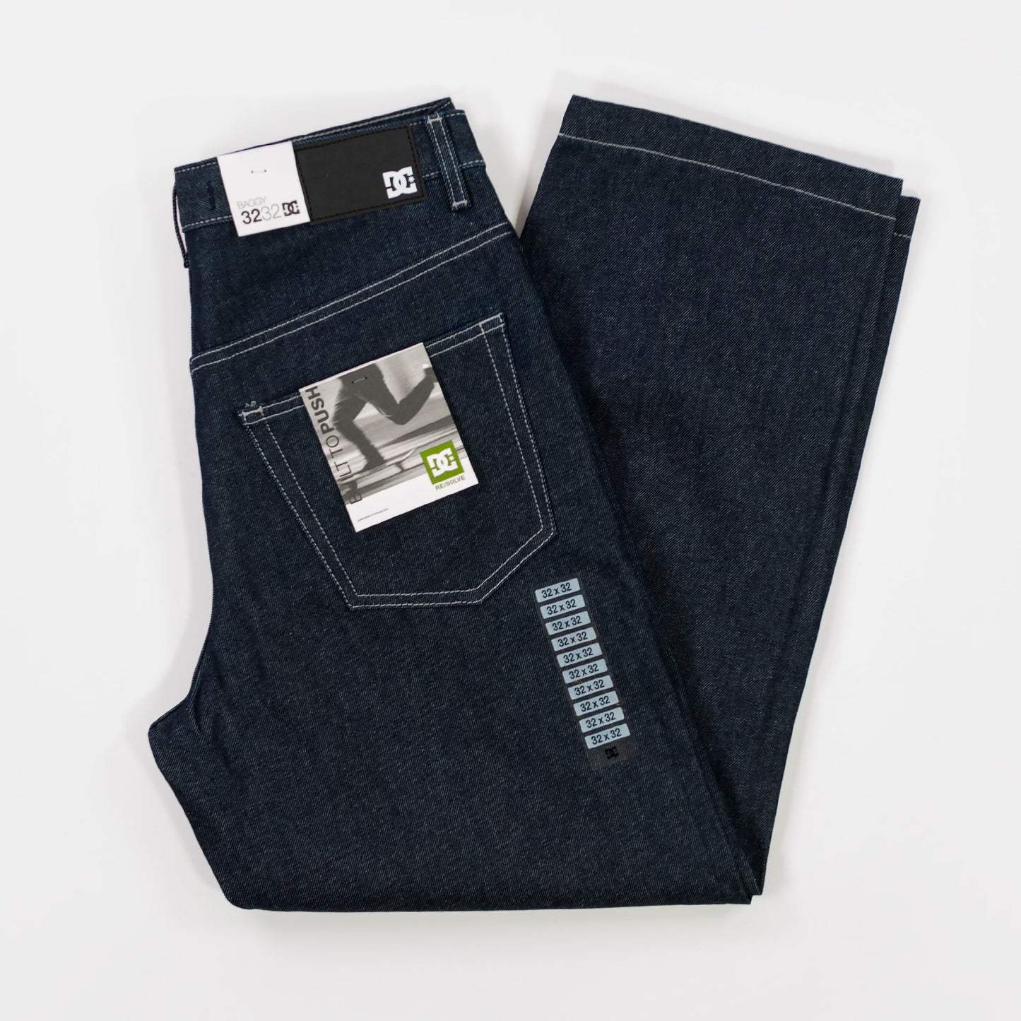 DC Baggy Denim Worker Pant - Raw Indigo - Prime Delux Store