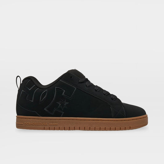 DC Court Graffik Shoes - Black/Gum - Prime Delux Store
