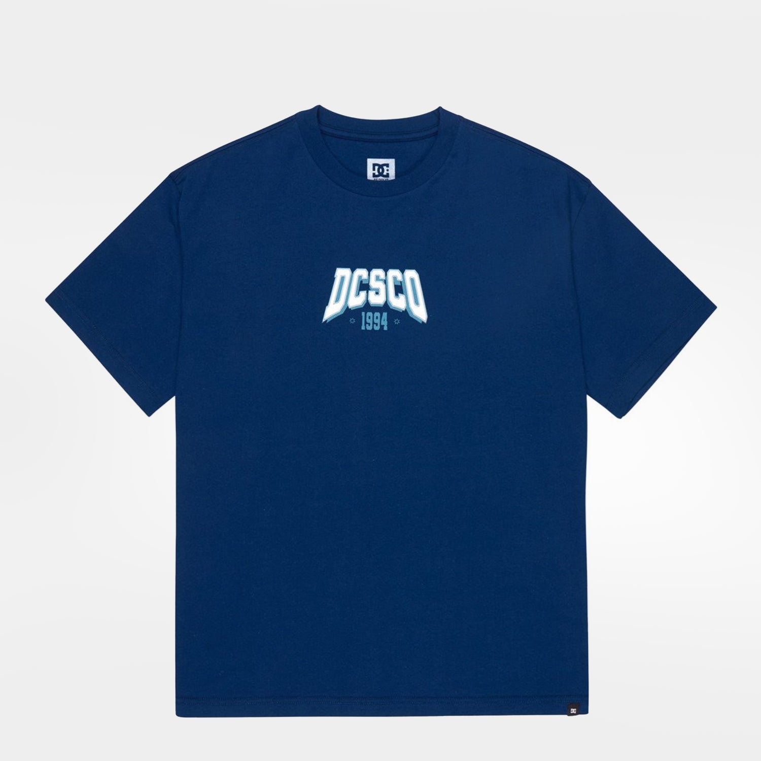 DC Crown College Short Sleeve T-shirt - Estate Blue - Prime Delux Store