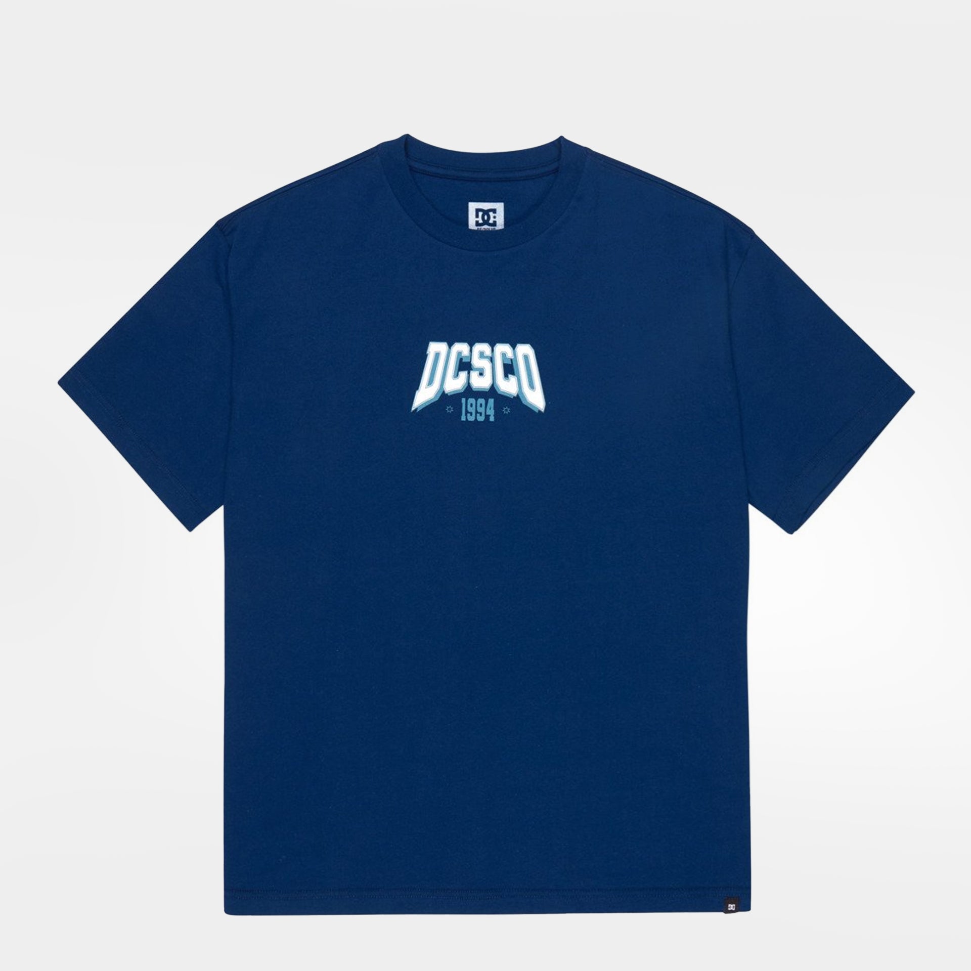 DC Crown College Short Sleeve T-shirt - Estate Blue - Prime Delux Store