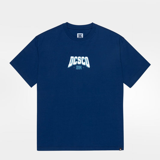 DC Crown College Short Sleeve T-shirt - Estate Blue - Prime Delux Store