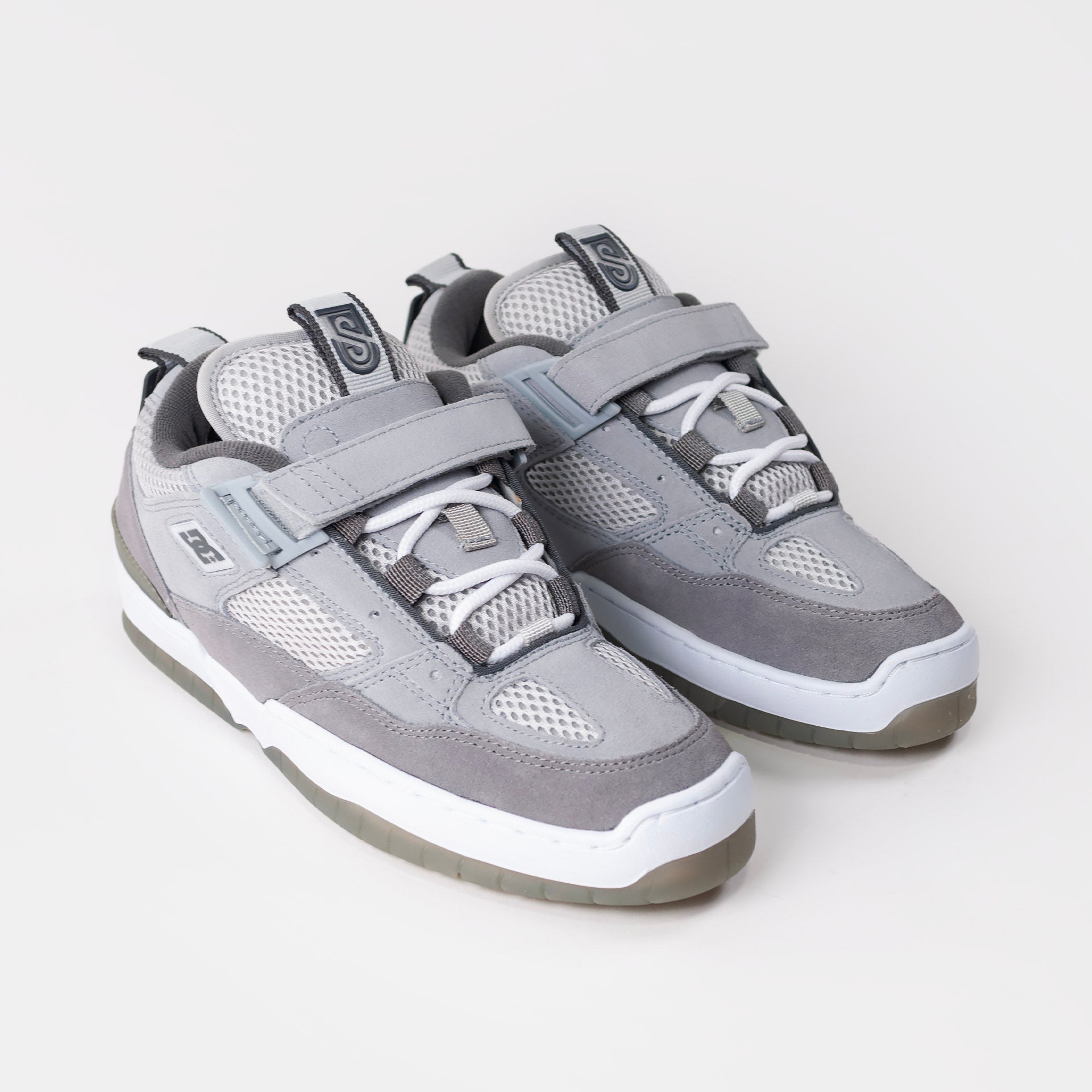 DC JS 1 Shoes - Grey/Grey/Grey - Prime Delux Store