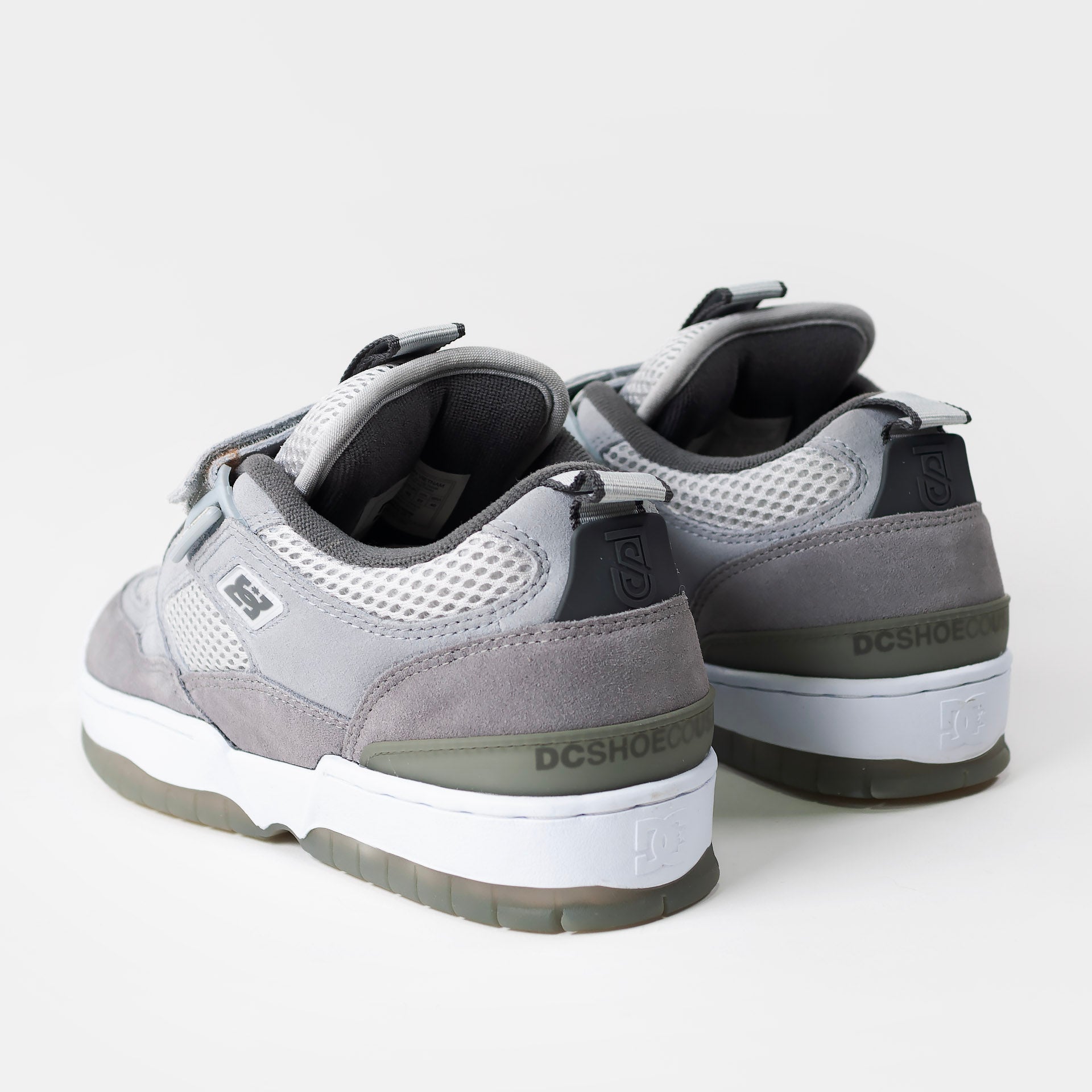 DC JS 1 Shoes - Grey/Grey/Grey - Prime Delux Store