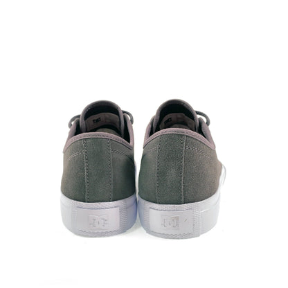 DC Shoes Manual S Leather Skate Shoes - Grey - Prime Delux Store