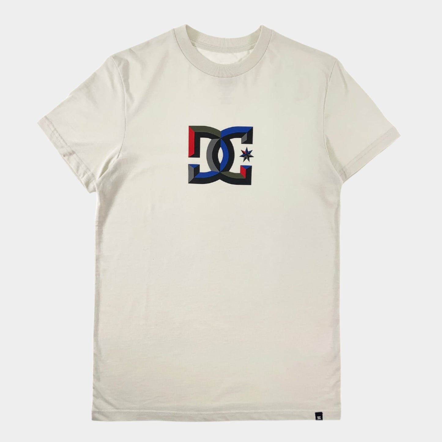 DC Shoes Star Dimensional T-shirt - Lily White - Prime Delux Store