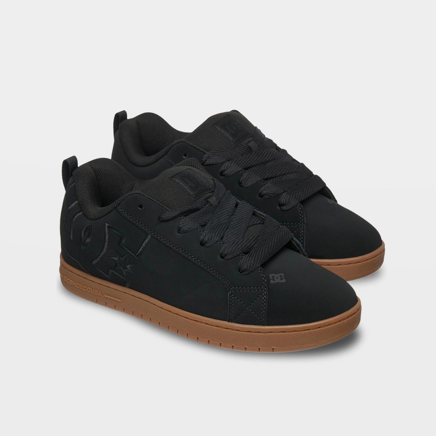 DC Court Graffik Shoes - Black/Gum - Prime Delux Store