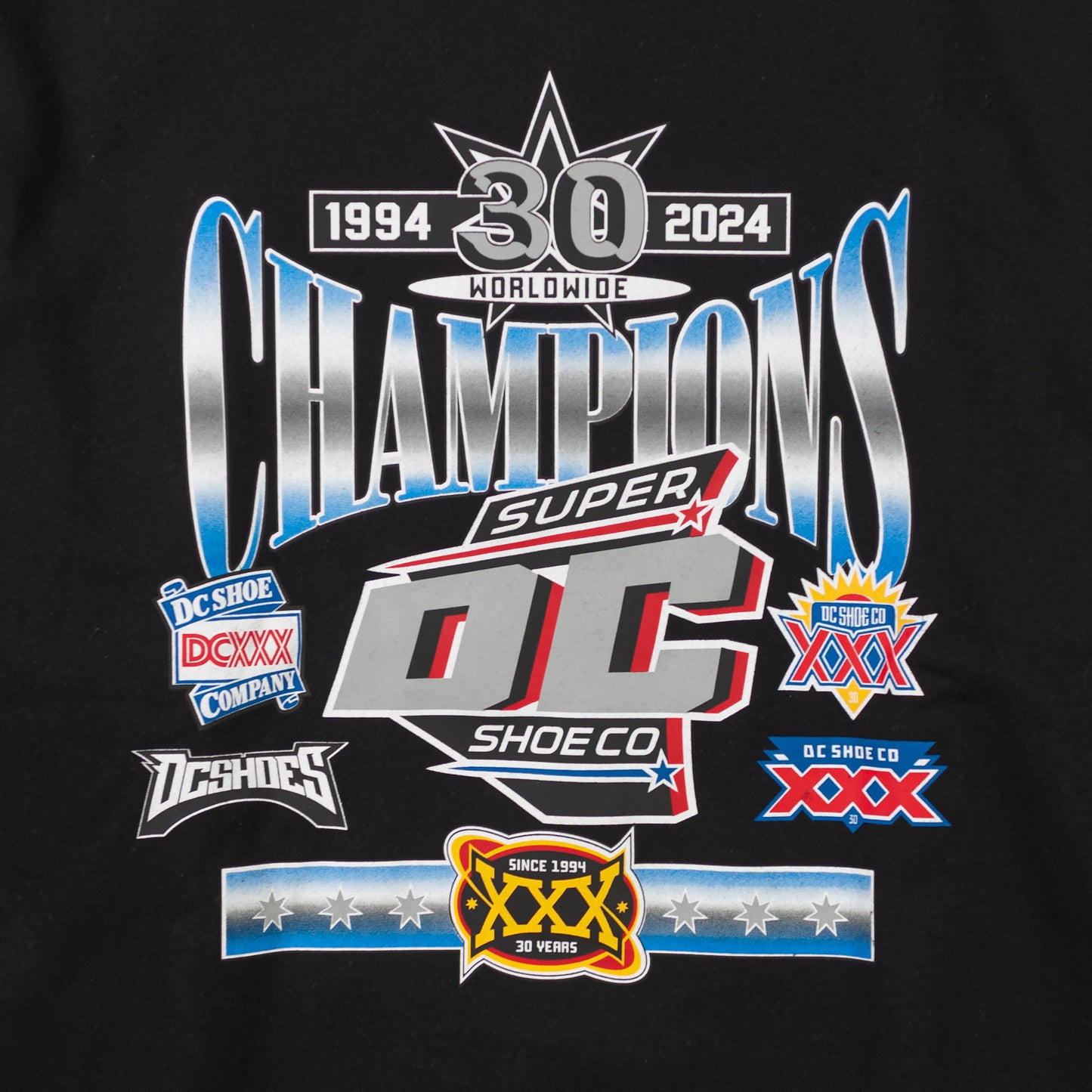 DC Old Champs Crew Sweat - Black - Prime Delux Store