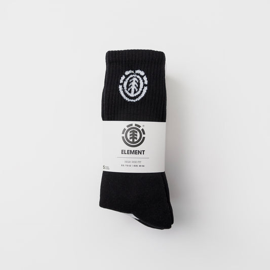 Element High Rise Five Pack Socks - Multi - Prime Delux Store