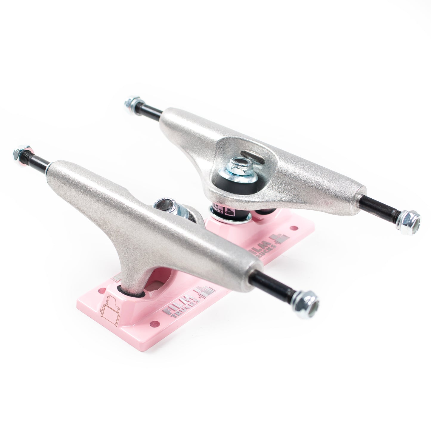 Film Trucks - 5.5/ 145mm (8.375" - 8.5") Pink Marshmallow Truck - Raw/ Pink (Sold as a pair) - Prime Delux Store