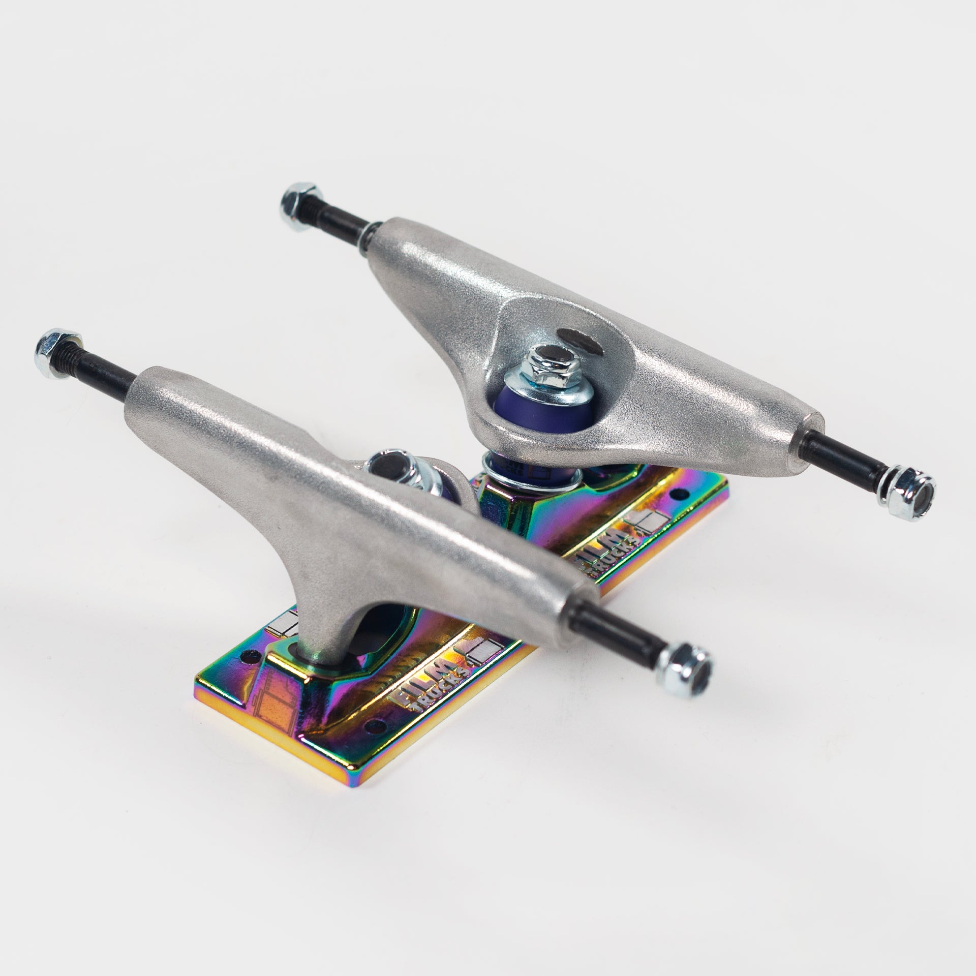 Film Trucks - Petrol Truck - Polished/ Iridescent (Sold as a pair) - Prime Delux Store