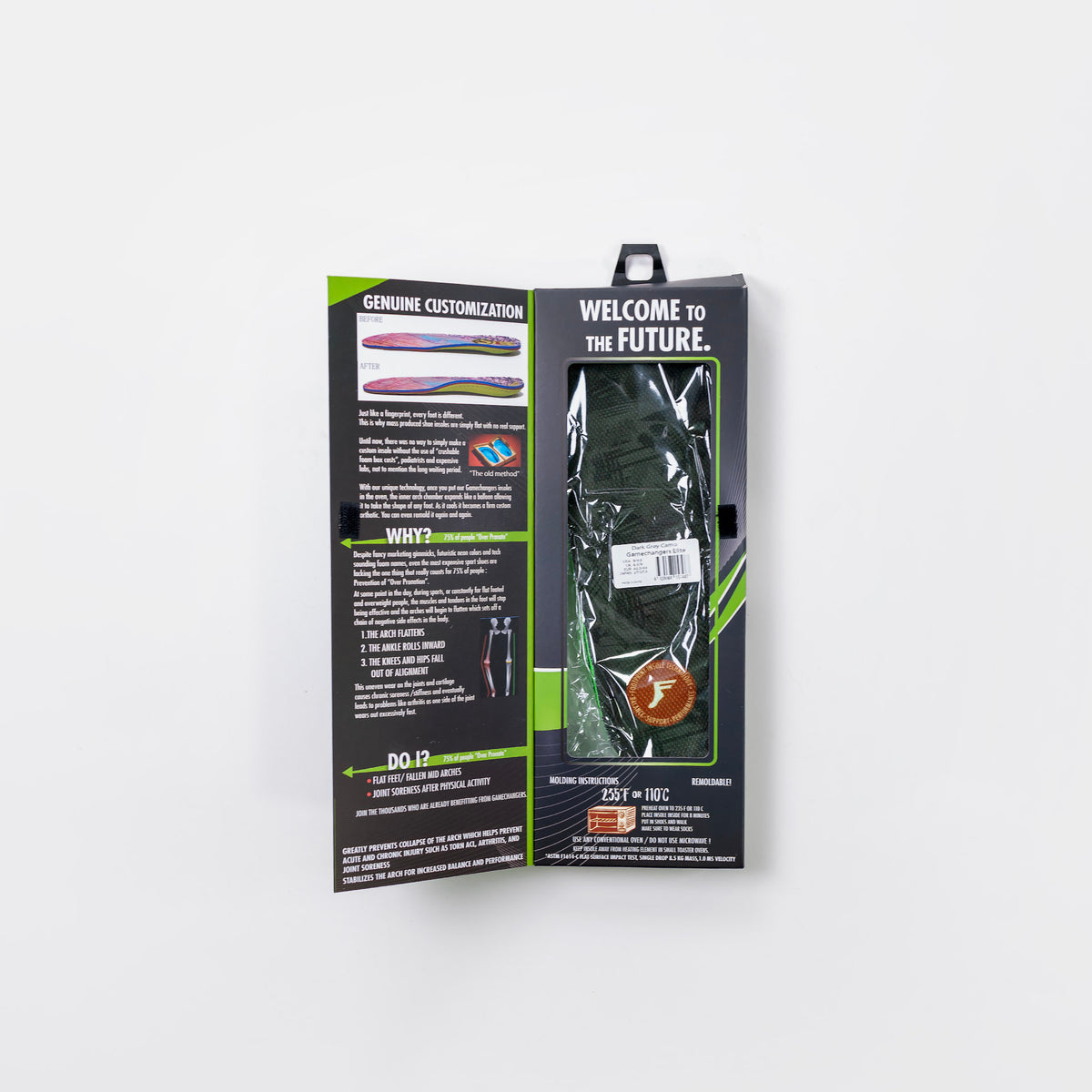 Footprint Gamechanger Elite Insoles - Grey/Camo – Prime Delux Store