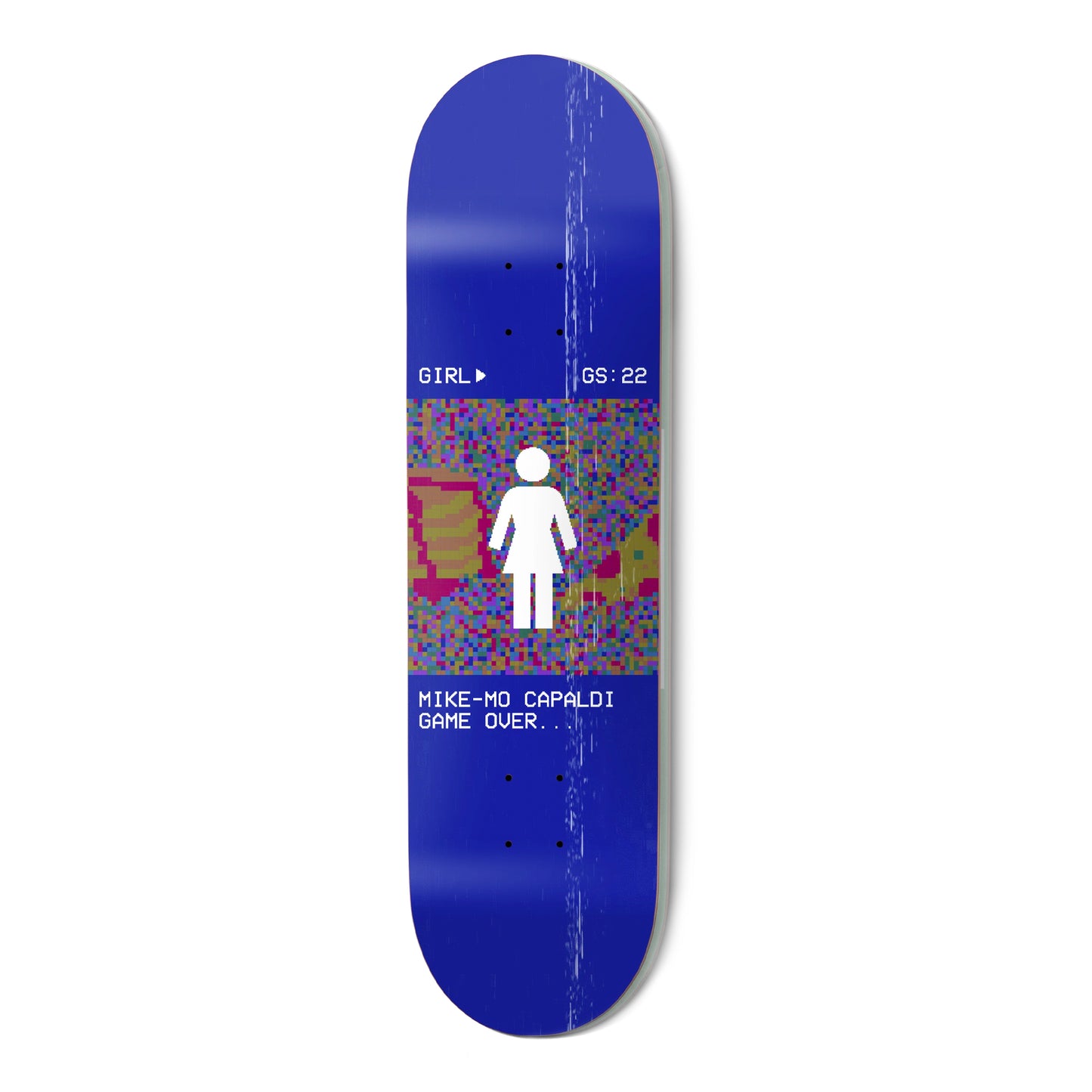 Girl - 8.25" Game Over One Off Mike Mo Deck - Blue - Prime Delux Store