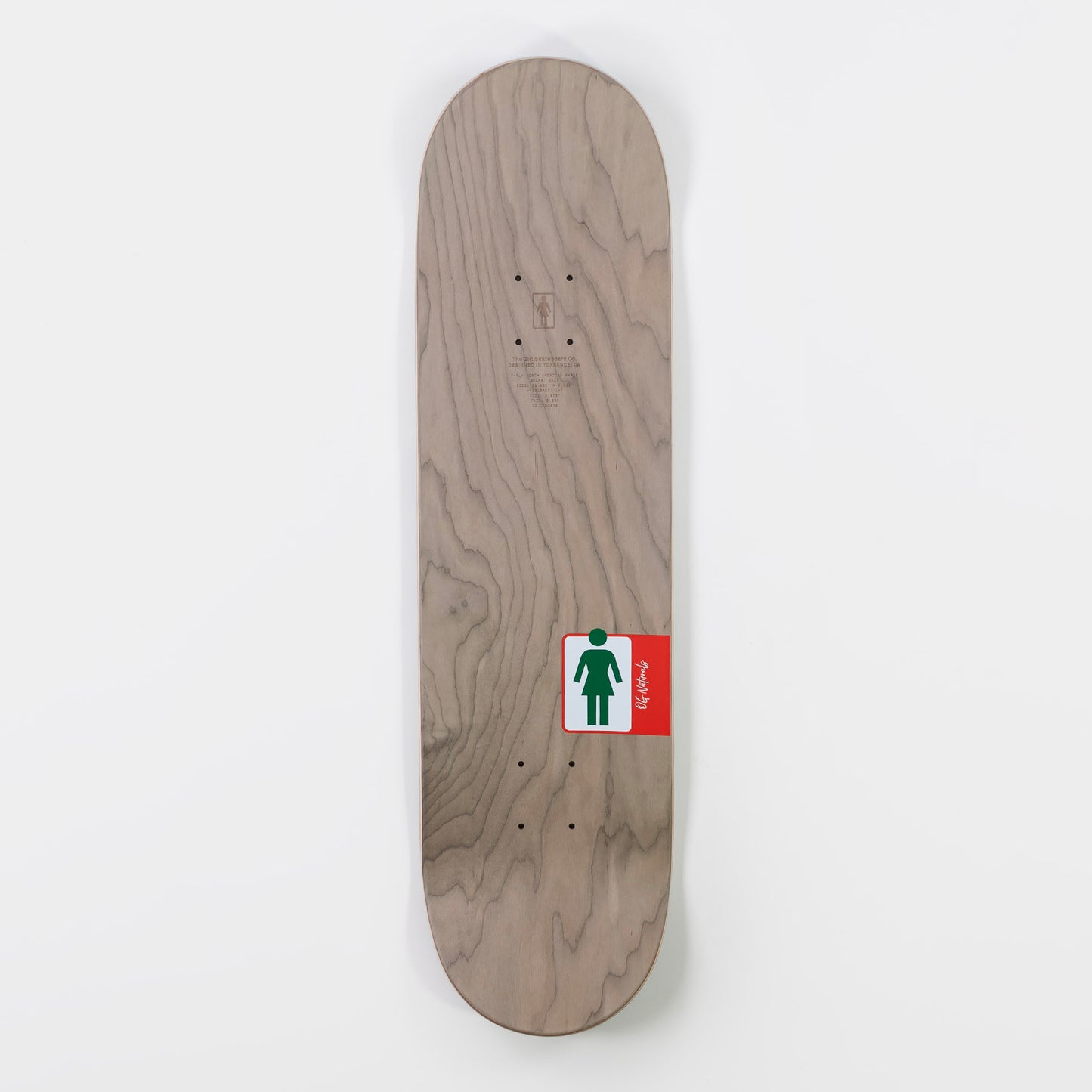 Girl 8.125" Griffin Gass OG Naturals Deck - Green - Prime Delux Store