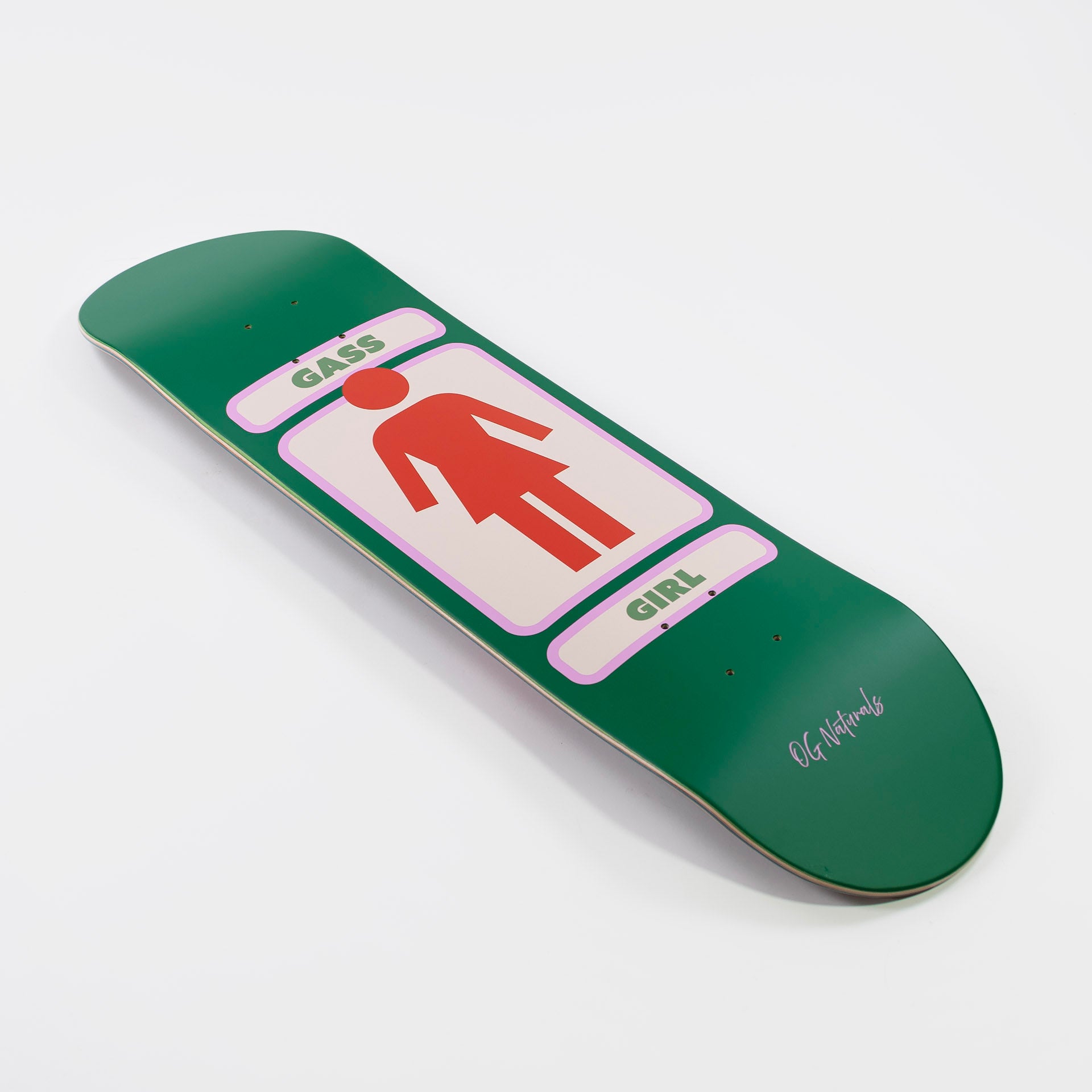 Girl 8.125" Griffin Gass OG Naturals Deck - Green - Prime Delux Store