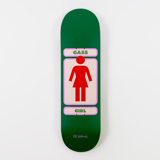 Girl 8.125" Griffin Gass OG Naturals Deck - Green - Prime Delux Store