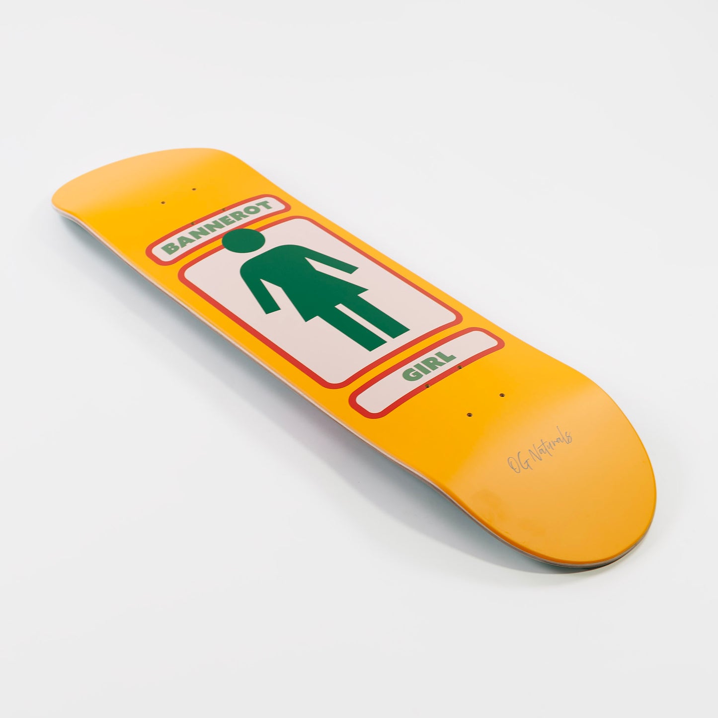 Girl 8.25" Simon Bannerot OG Naturals Deck - Yellow - Prime Delux Store