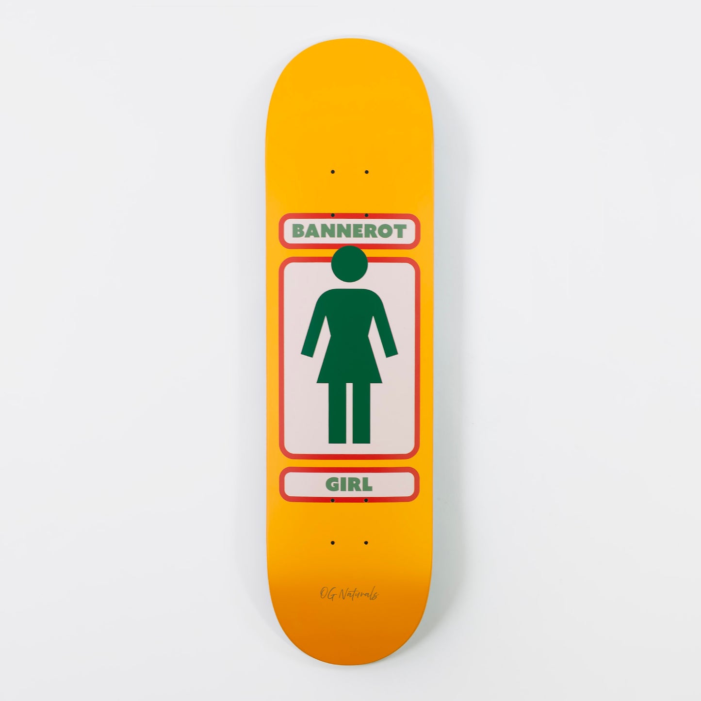 Girl 8.25" Simon Bannerot OG Naturals Deck - Yellow - Prime Delux Store