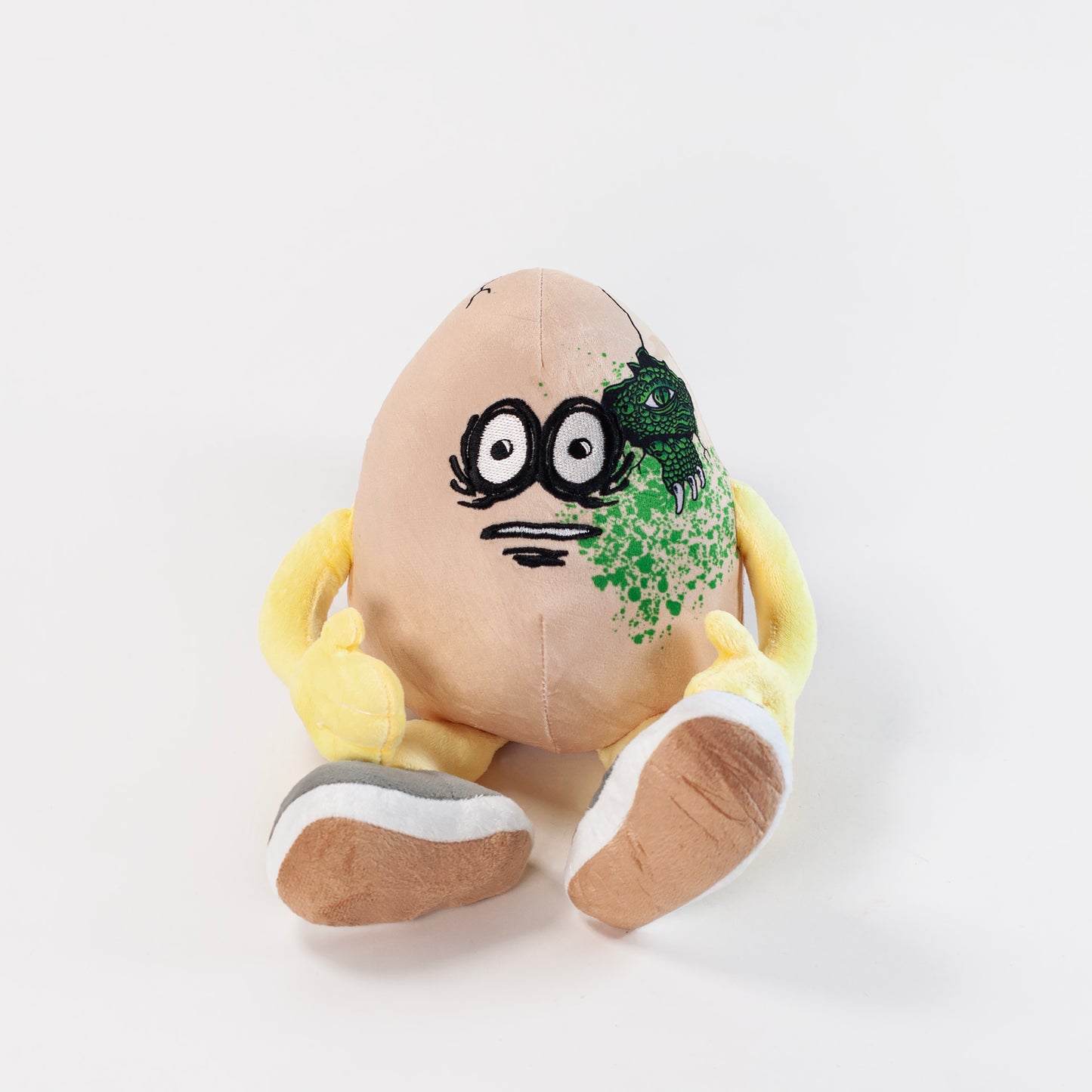 Heroin - 11" Alligator Egg Plush Toy, available at Prime Delux Store, Plymouth, Devon, UK.