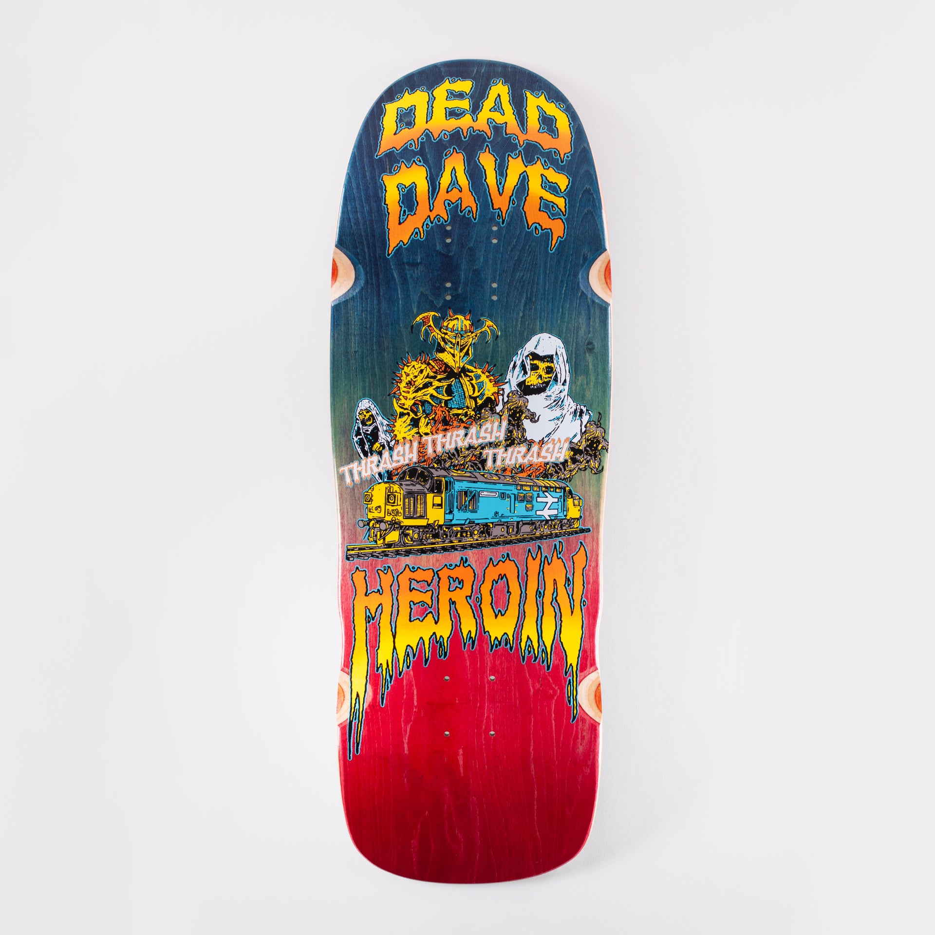 Heroin 10.01" Dead Dave Ghost Train Deck - Multi - Prime Delux Store