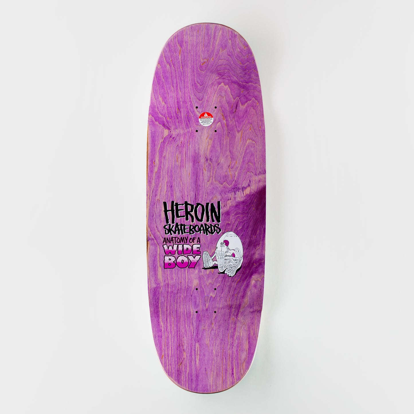 Heroin 10.04" Anatomy Of A Wide Boy Deck - Multi - Prime Delux Store