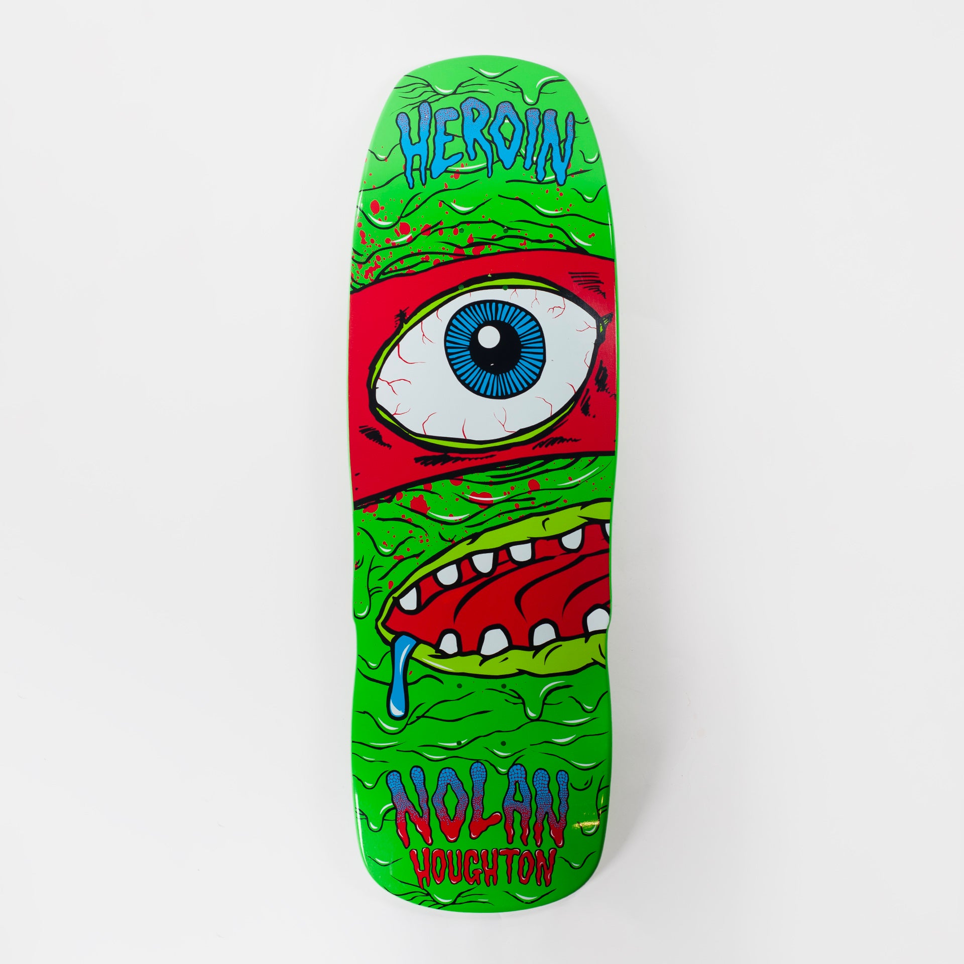 Heroin 10.1" Nolan Houghton Mutation Deck - Green - Prime Delux Store