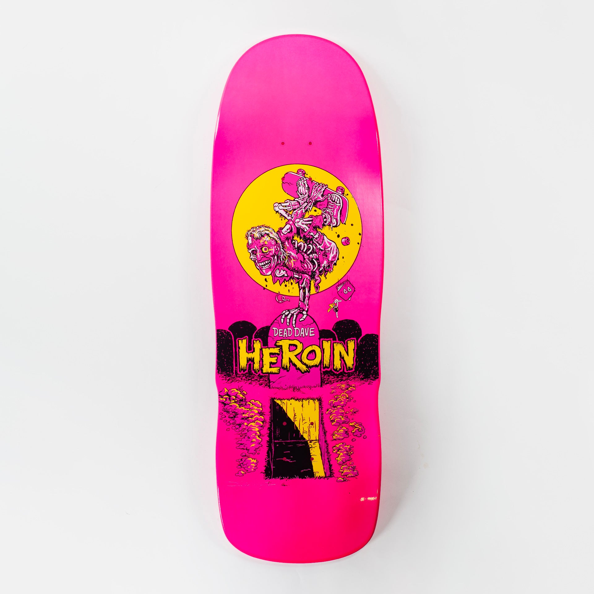 Heroin 10.4" Dead Dave Zombie Deck - Pink - Prime Delux Store