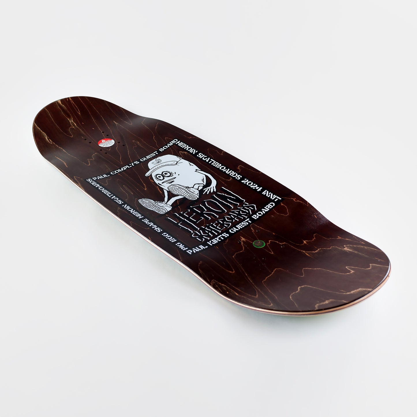 Heroin 10.4" Pauls Egg Deck - Green Stain - Prime Delux Store