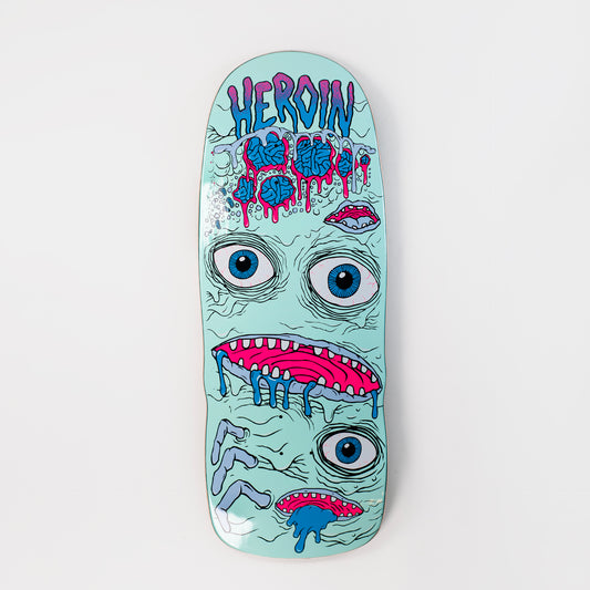 Heroin 10.5" Mini Mutator Deck - Blue - Prime Delux Store