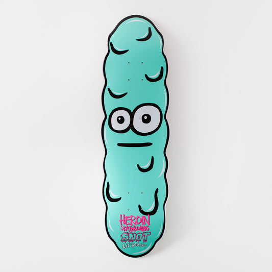 Heroin 8.5" Lil Booger X Snot Egg Deck - Multi, available at Prime Delux Store, Plymouth, Devon.
