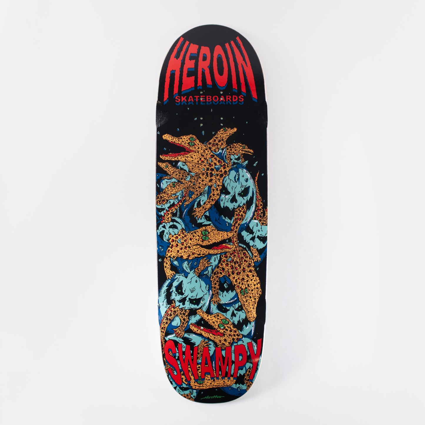 Heroin 9.125" Swampy Gators Dd Deck - Multi - Prime Delux Store