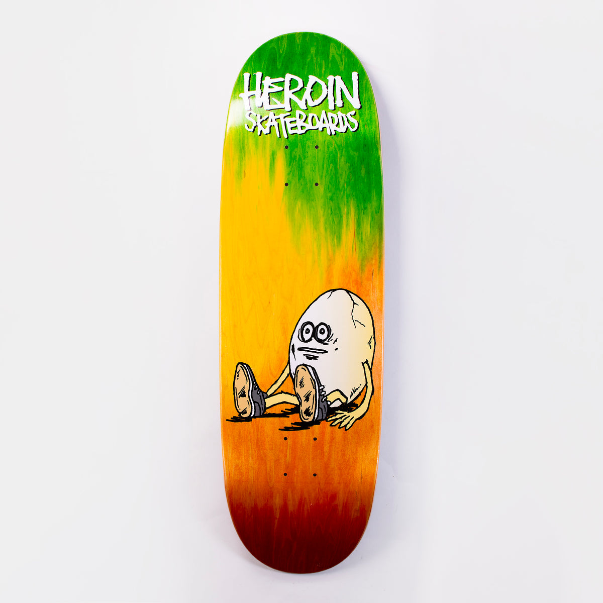 Heroin 9.125" The Rainbow Egg Deck - Multi Stain - Prime Delux Store
