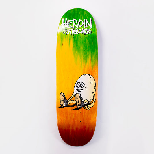 Heroin 9.125" The Rainbow Egg Deck - Multi Stain - Prime Delux Store