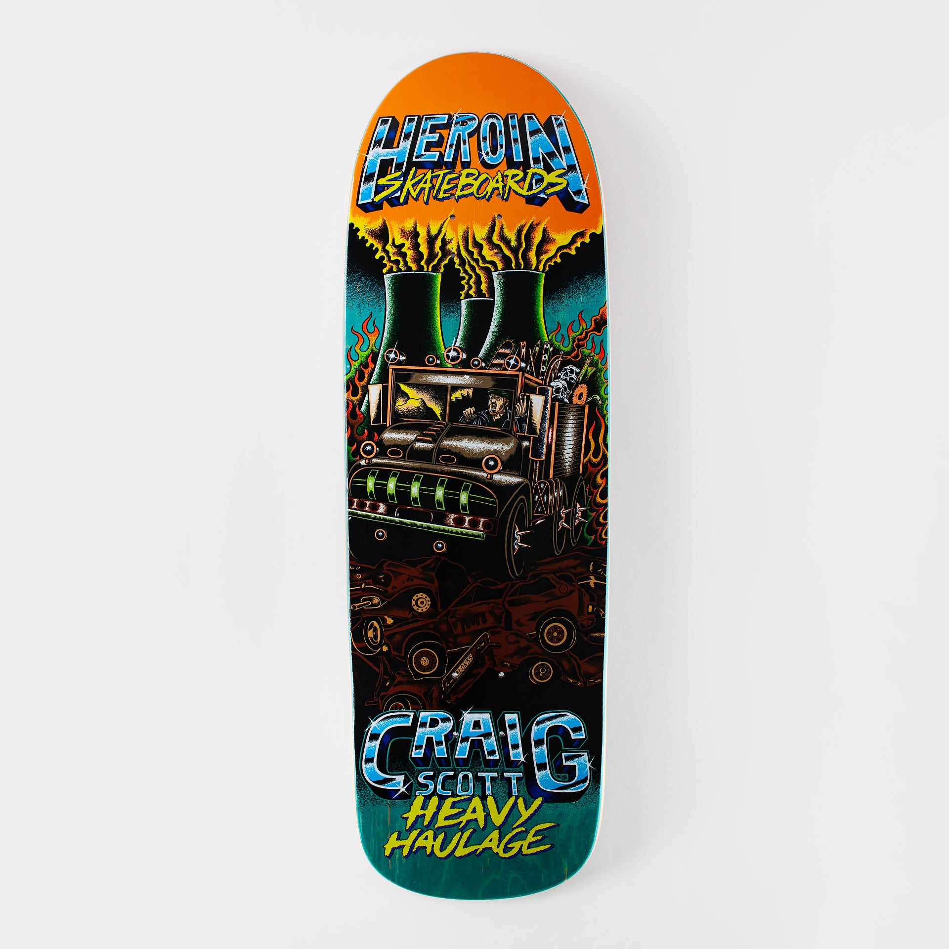 Heroin 9.5" Craig Questions Heavy Haulage Deck - Multi - Prime Delux Store