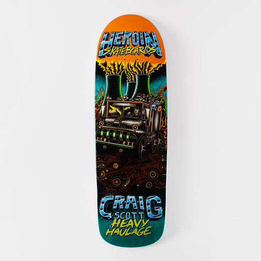 Heroin 9.5" Craig Questions Heavy Haulage Deck - Multi, available at Prime Delux Store, Plymouth, Devon.