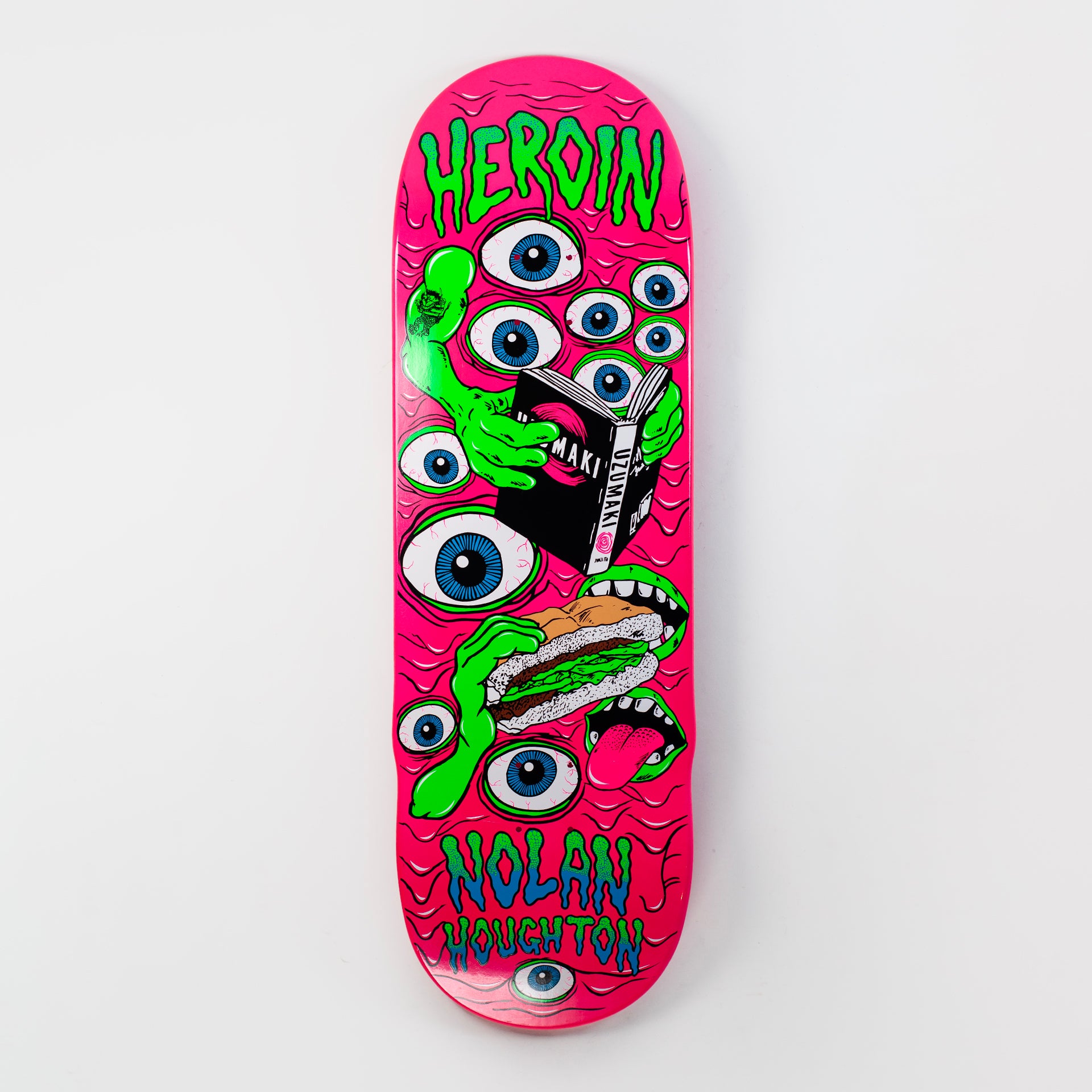 Heroin 9.5" Nolan Houghton Mutate Or Die Deck - Pink - Prime Delux Store