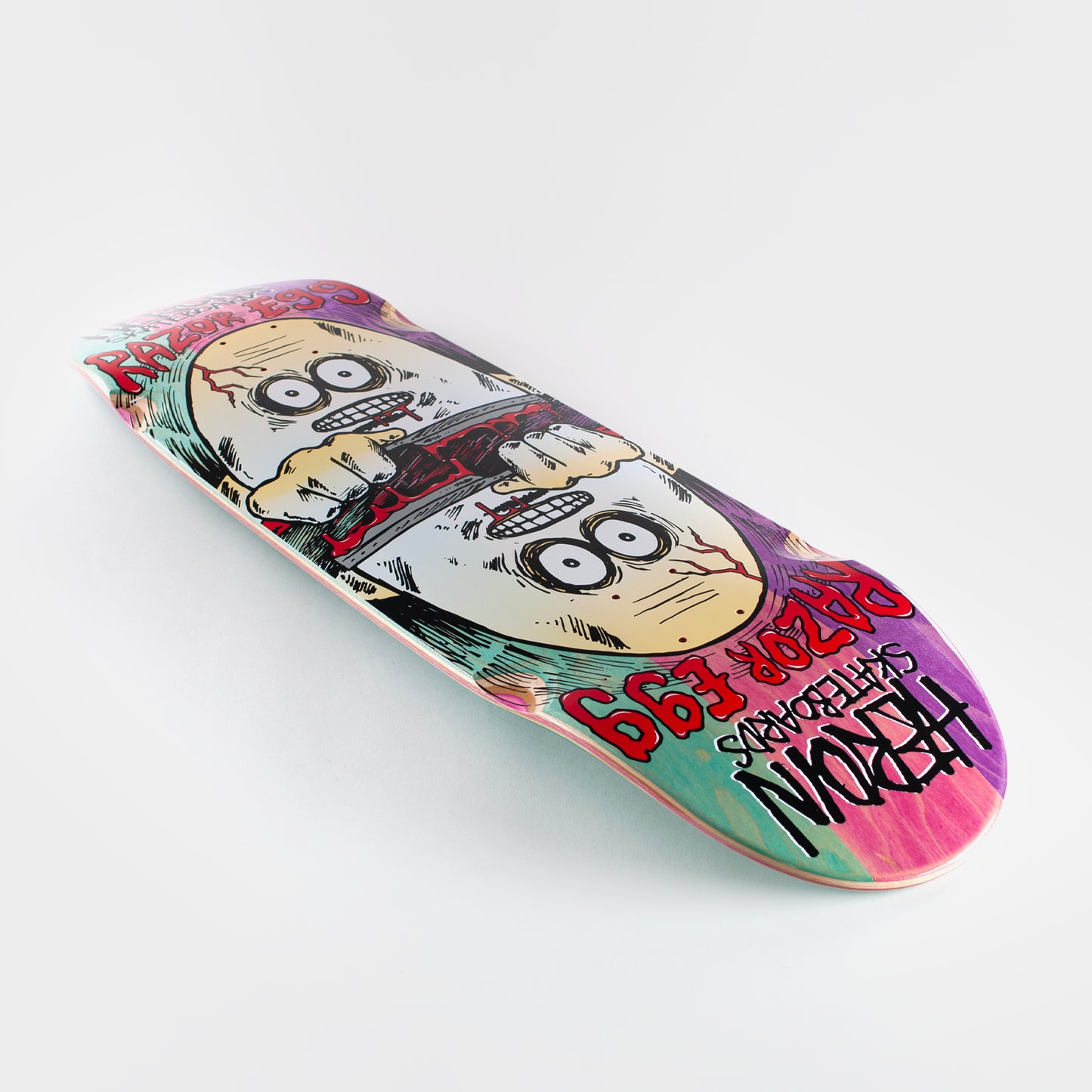 Heroin 9.5" Razoregg Symetrical Spliced Deck - Multi - Prime Delux Store