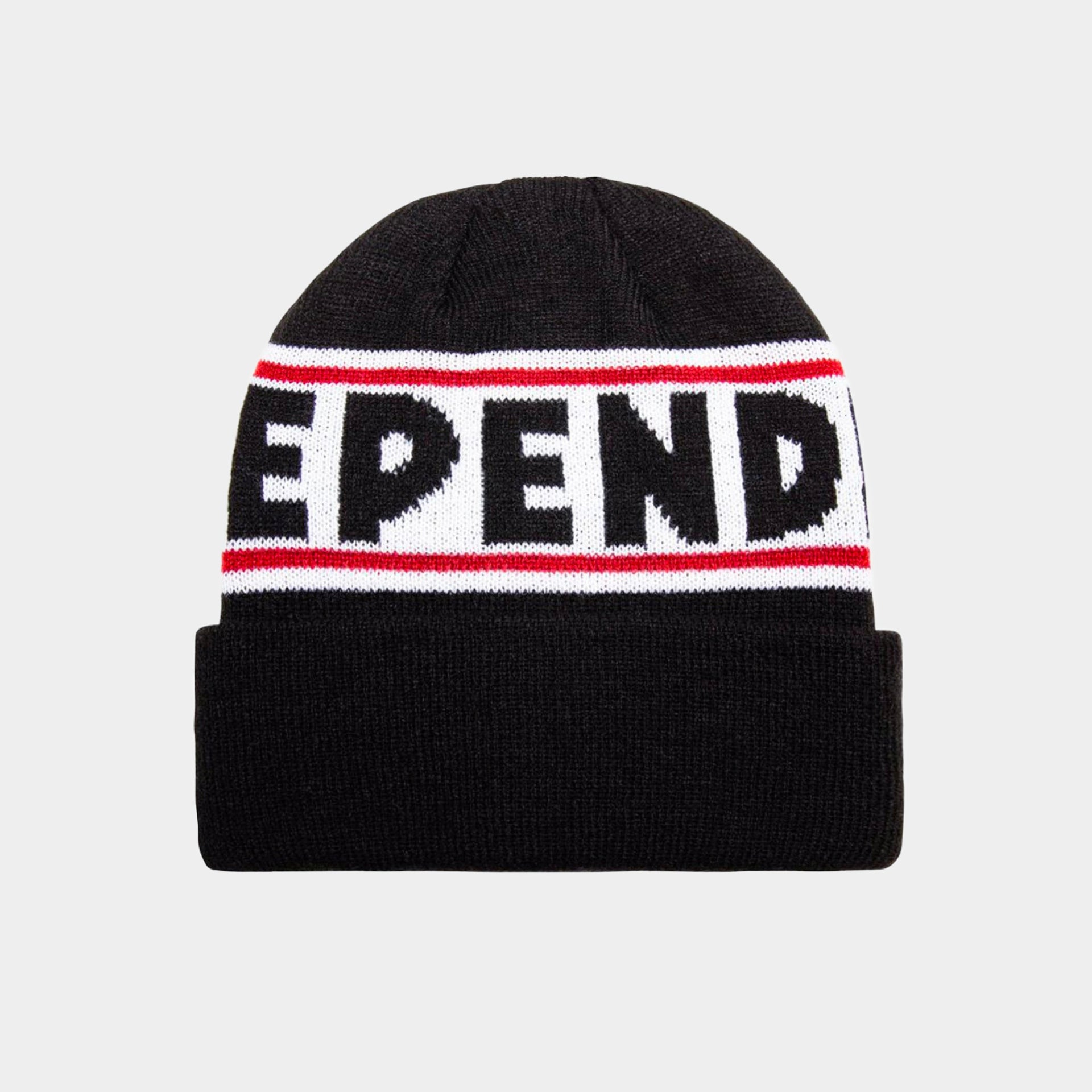 Independent - Bar Logo Beanie - Black - Prime Delux Store