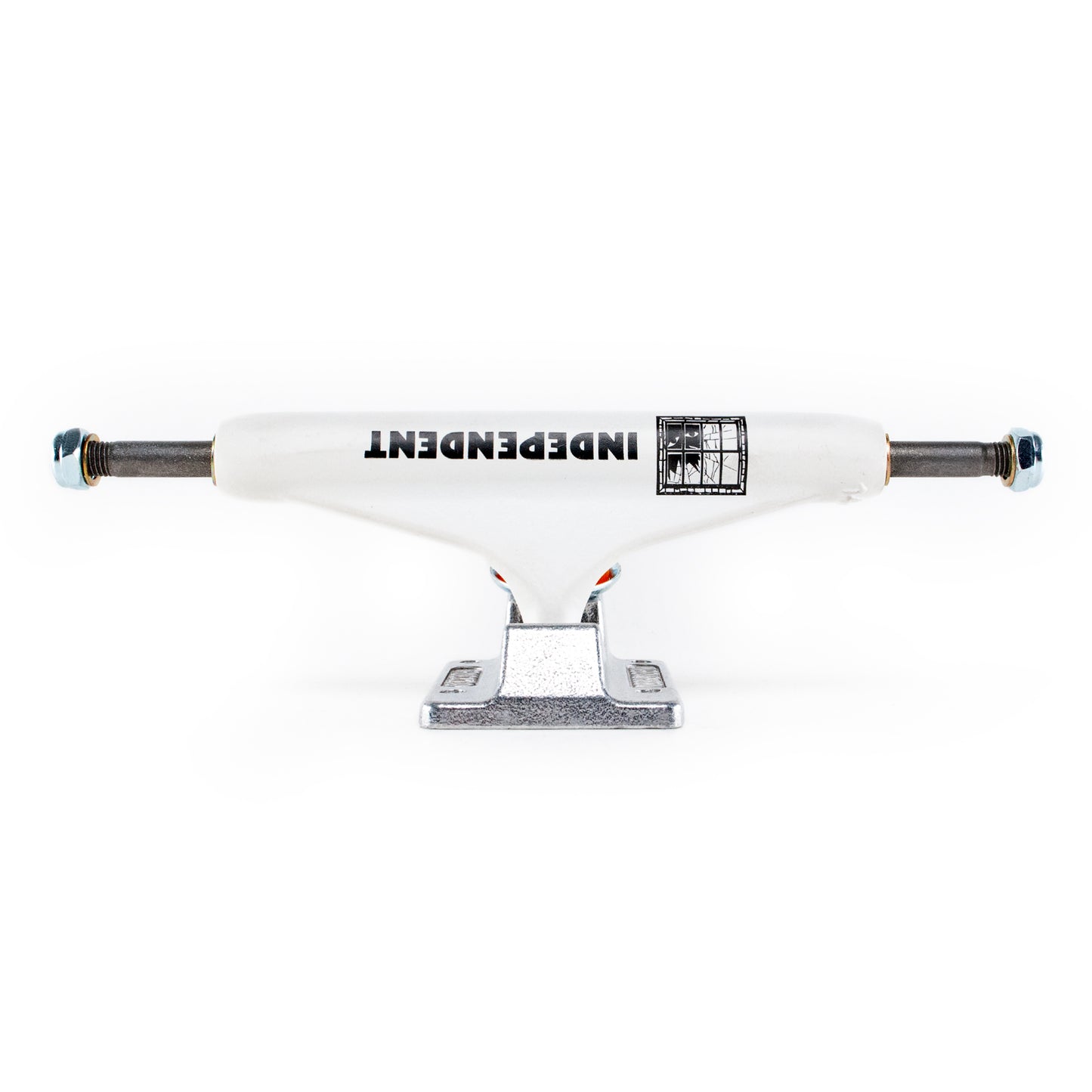 Independent Stage 11 Evan Smith Standard Truck 144 (8.25") - White/ Silver (Sold as a pair) - Prime Delux Store