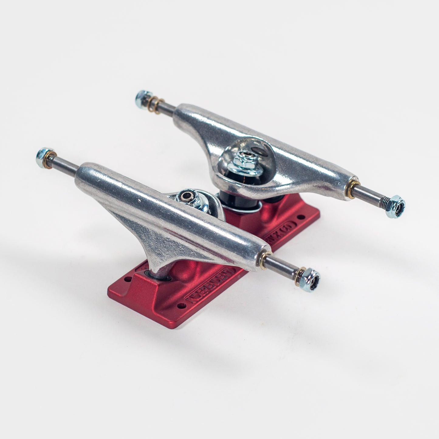 Independent Stage 11 Hollow Standard Truck - Silver/Red (Sold as a pair) - Prime Delux Store