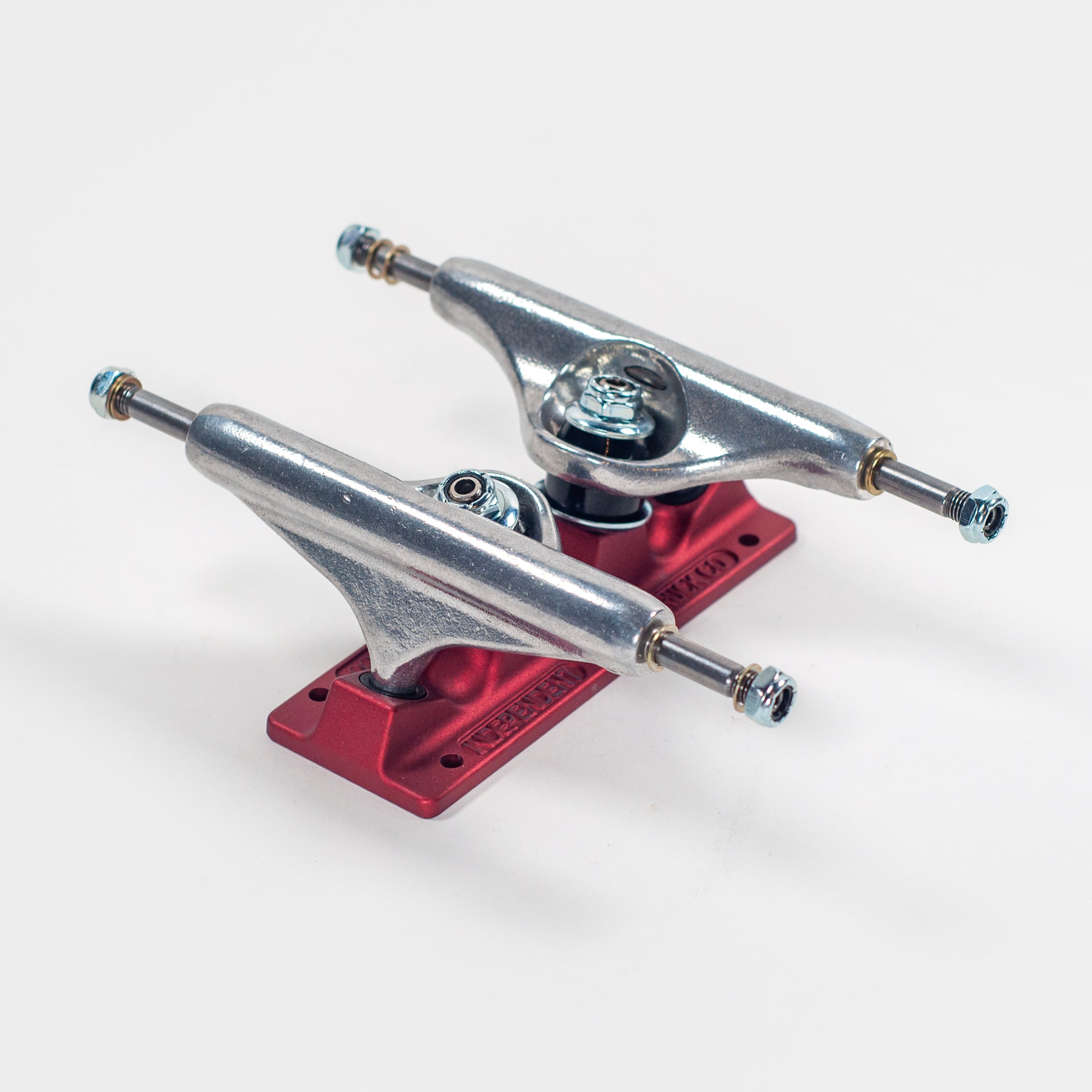 Independent Stage 11 Hollow Standard Truck - Silver/Red (Sold as a pair) - Prime Delux Store