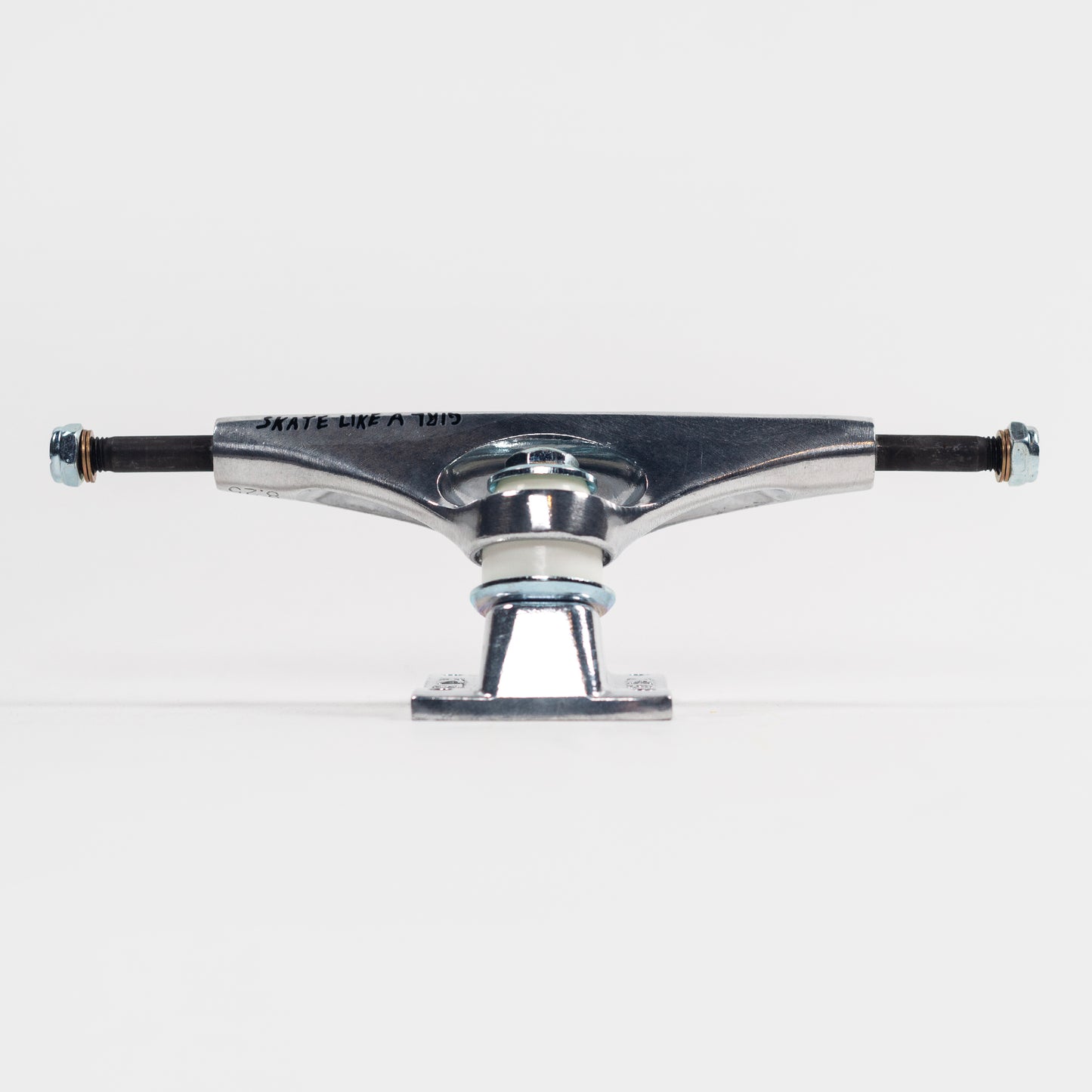 Krux Trucks K5 DLK Skate Like A Girl Standard - Silver/Multi ( Sold as a pair ) - Prime Delux Store