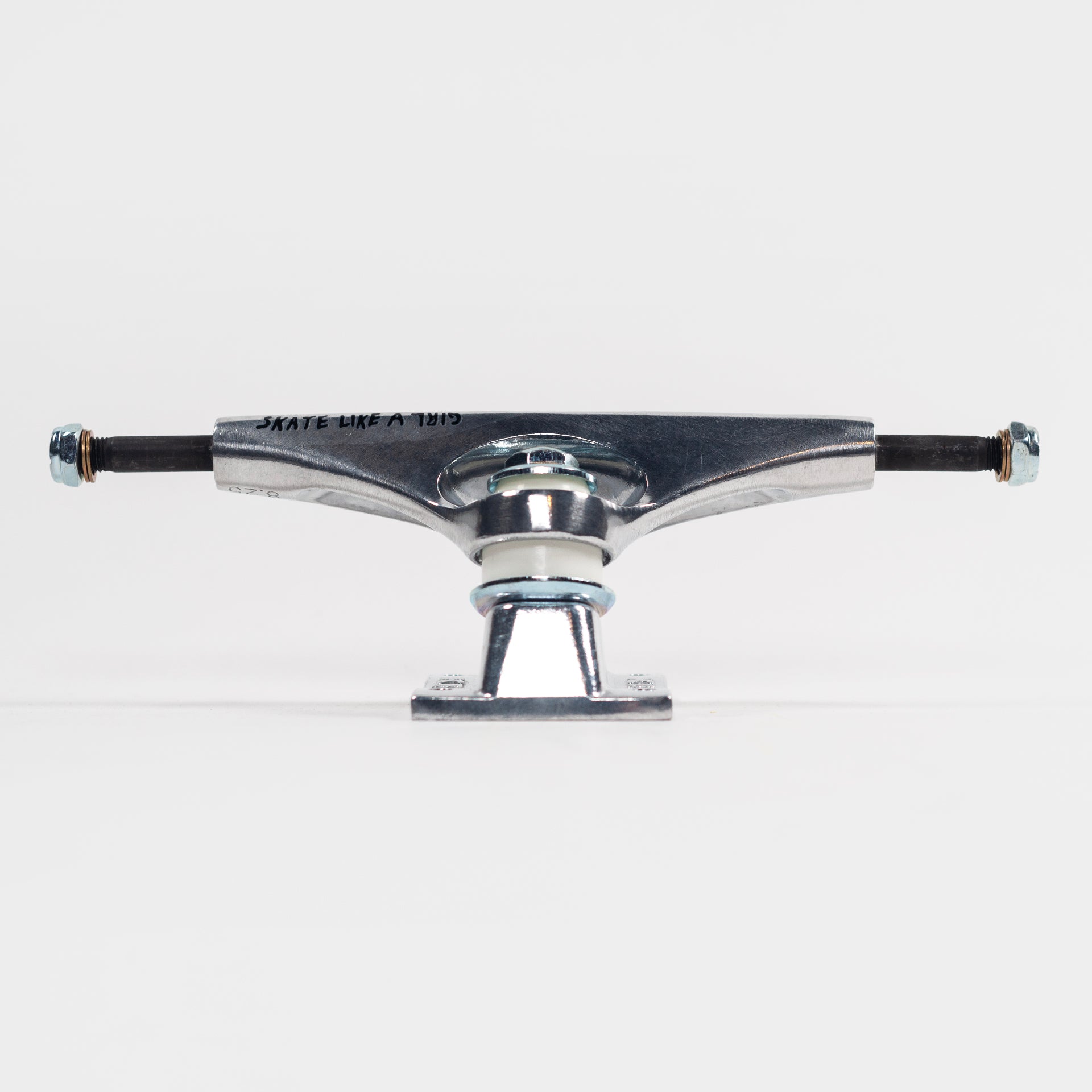 Krux Trucks K5 DLK Skate Like A Girl Standard - Silver/Multi ( Sold as a pair ) - Prime Delux Store