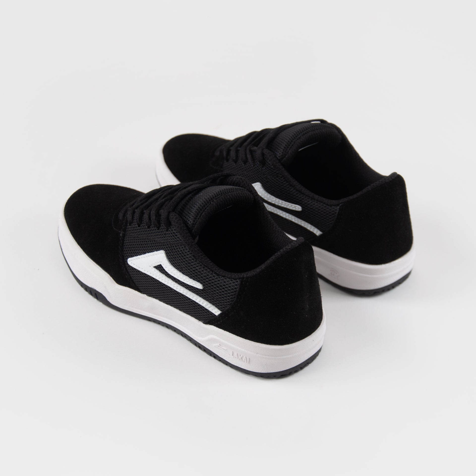 Lakai Brighton Kids Suede - Black / White - Prime Delux Store