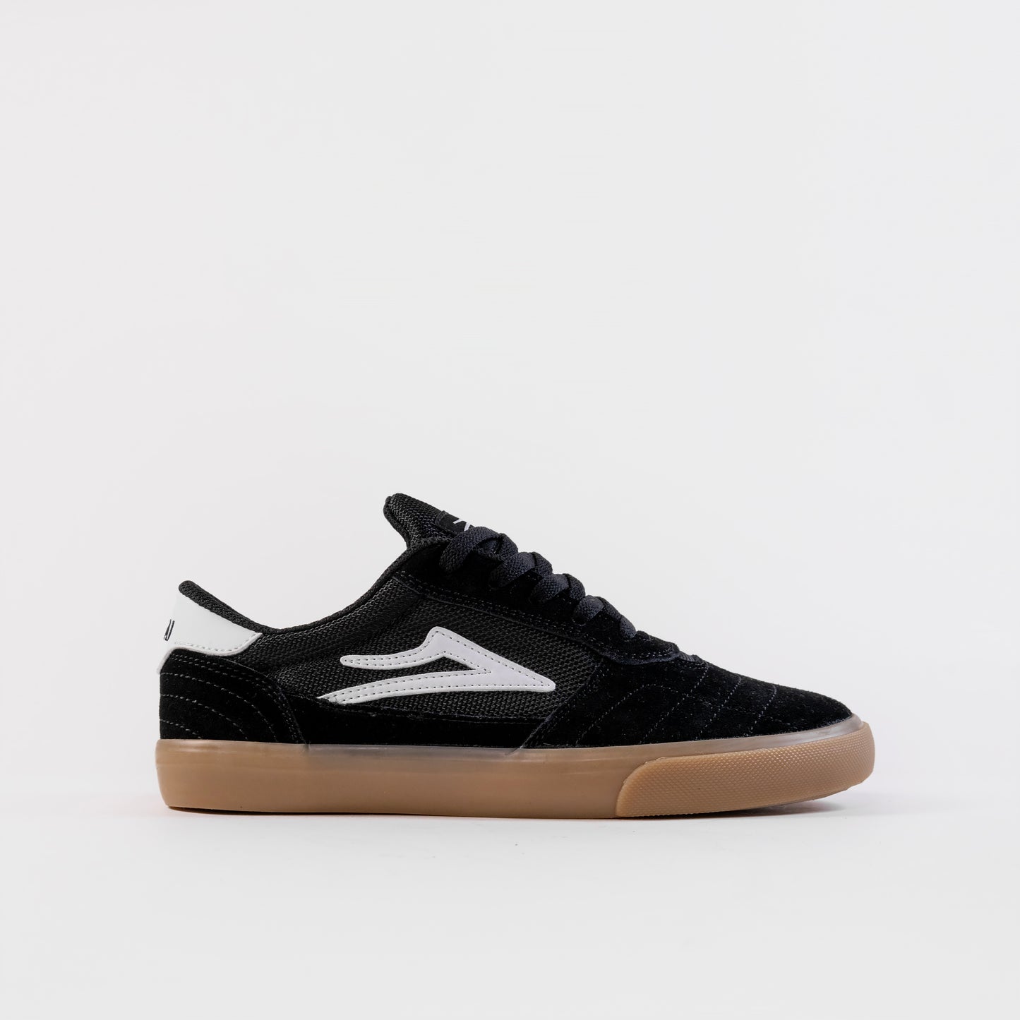 Lakai Cambridge Kids Skate Shoes - Black/Gum, available at Prime Delux Store, Plymouth, Devon, UK.