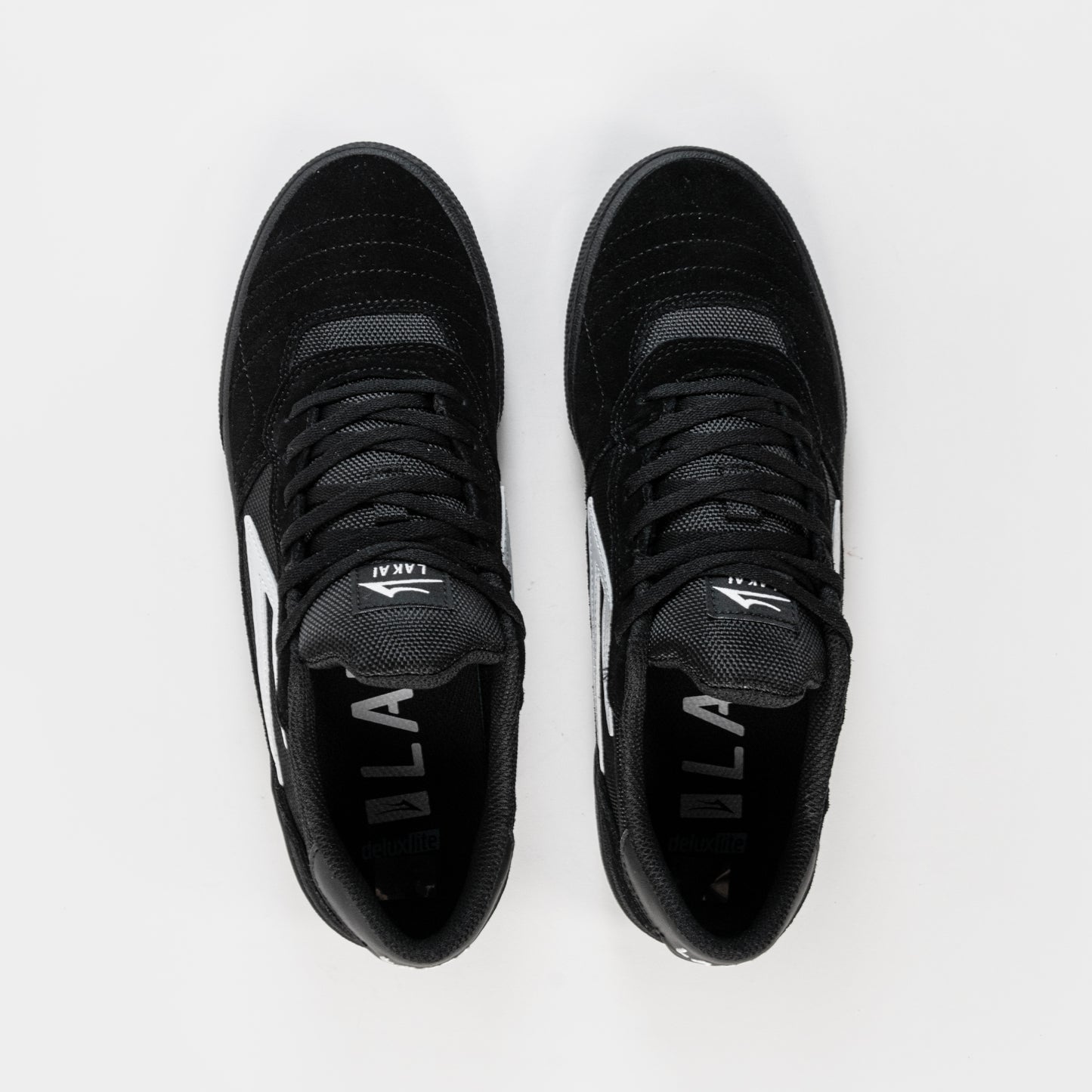 Lakai Cambridge Skate Shoes - Black/Black, available at Prime Delux Store, Plymouth, Devon, UK.